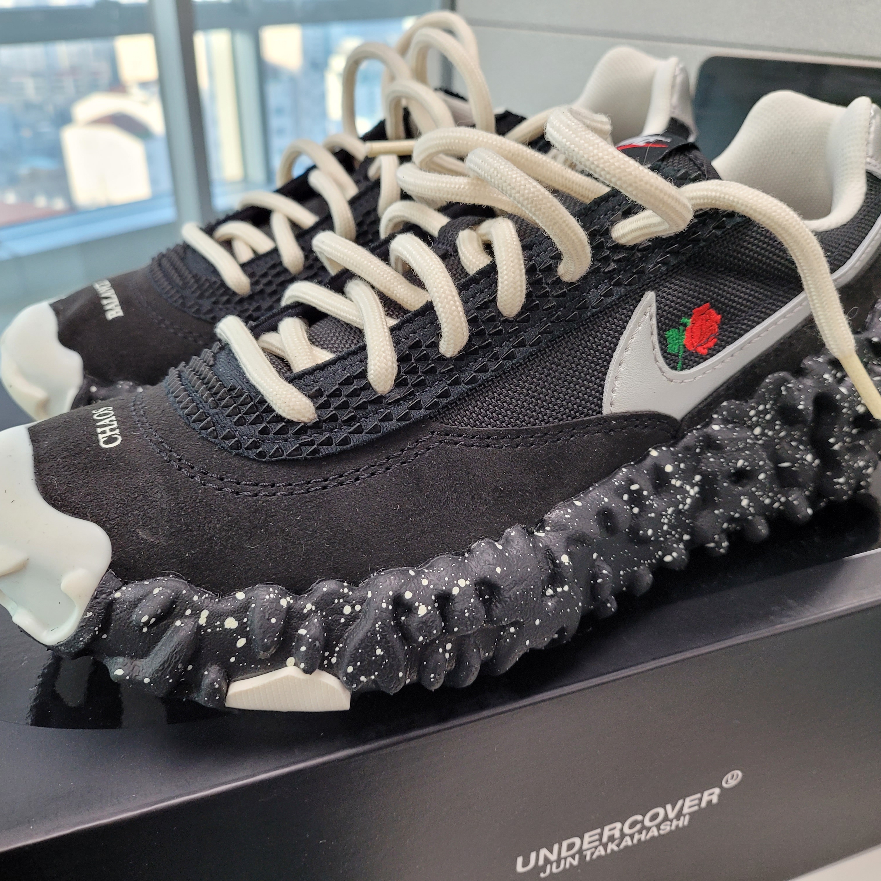 Nike x Undercover Overbreak SP Black 착용 스타일 - 1