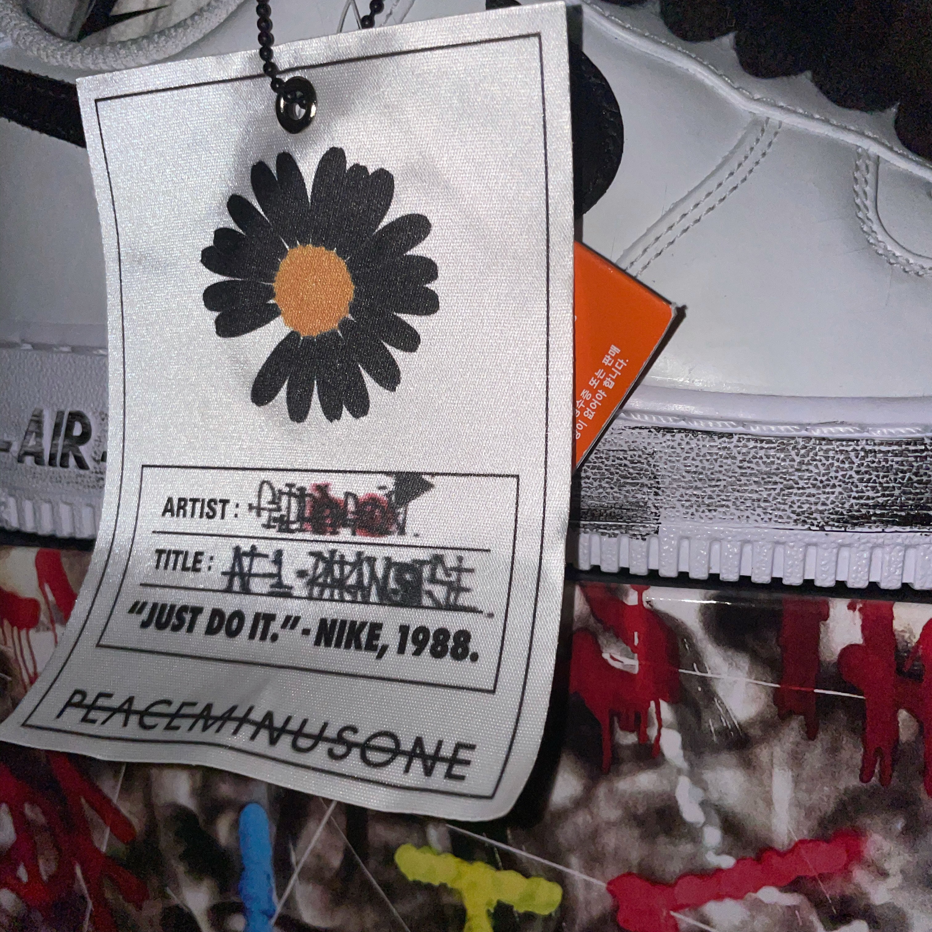 Nike x Peaceminusone Air Force 1 Low Para-Noise 2.0 착용 스타일