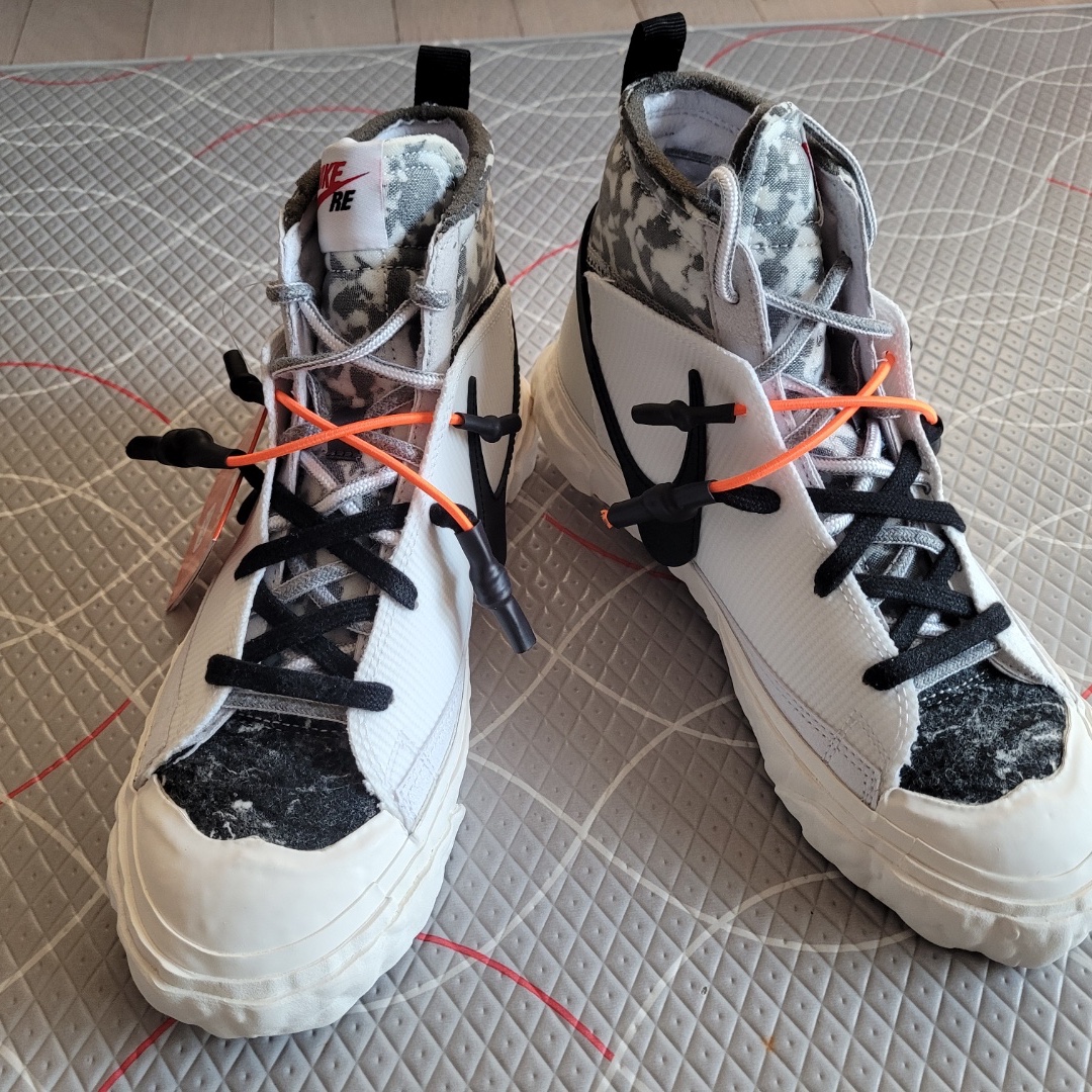 Nike x Readymade Blazer Mid White 착용 스타일 - 3