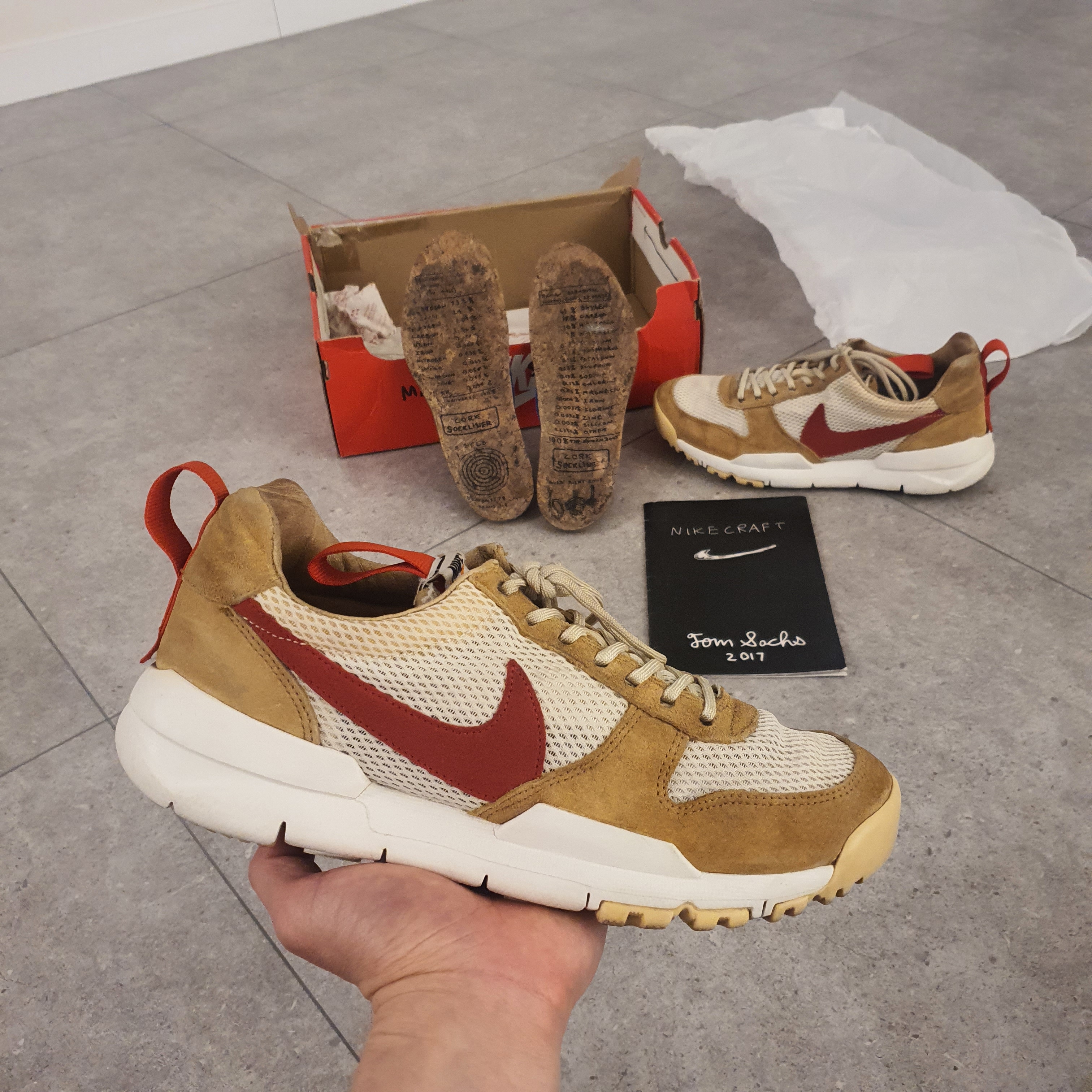 Nike x Tom Sachs Mars Yard Shoe 2.0 Space Camp 착용 스타일