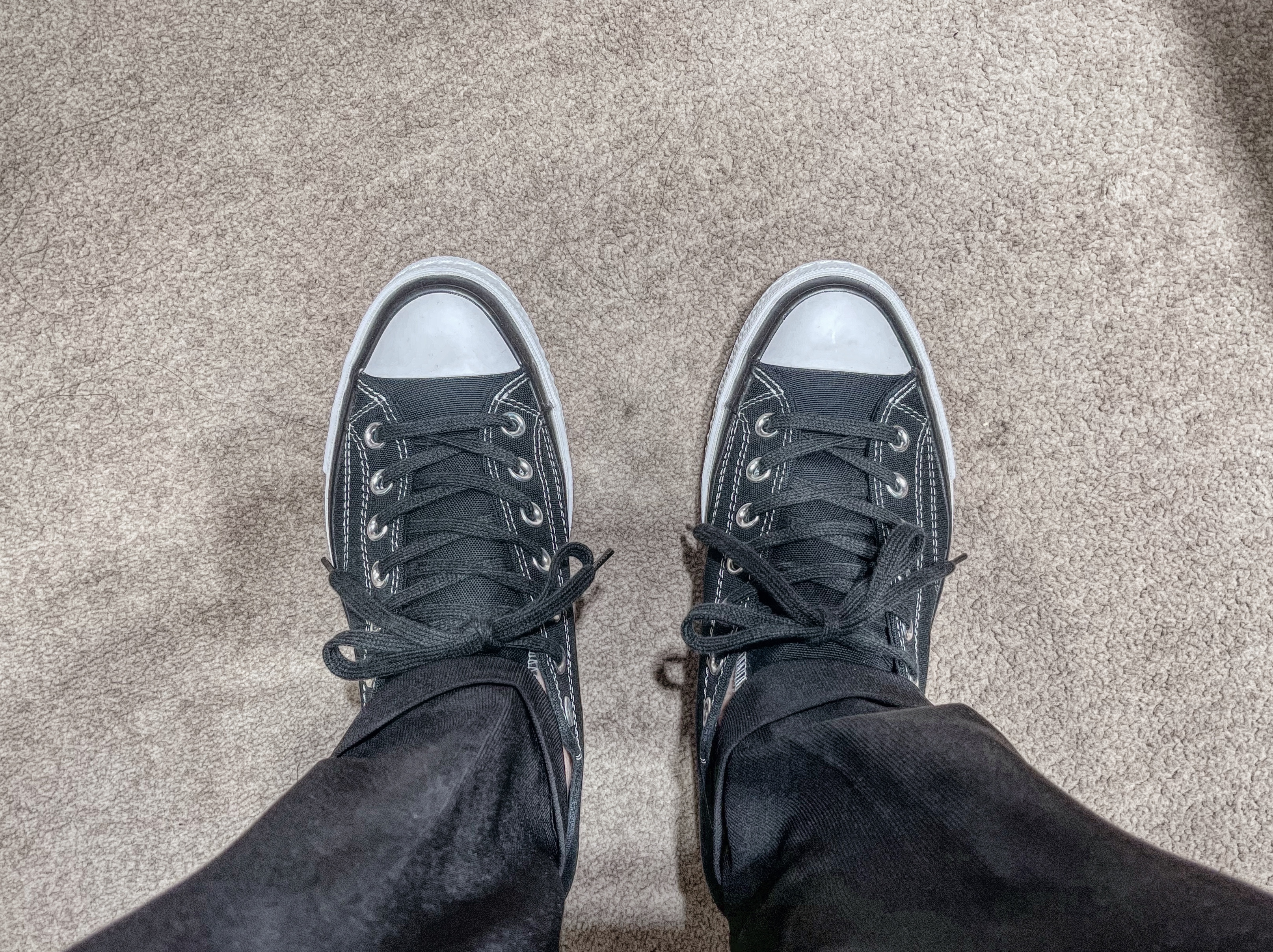 Converse x Moncler x Fragment Chuck 70 Ox Black 착용 스타일 - 2