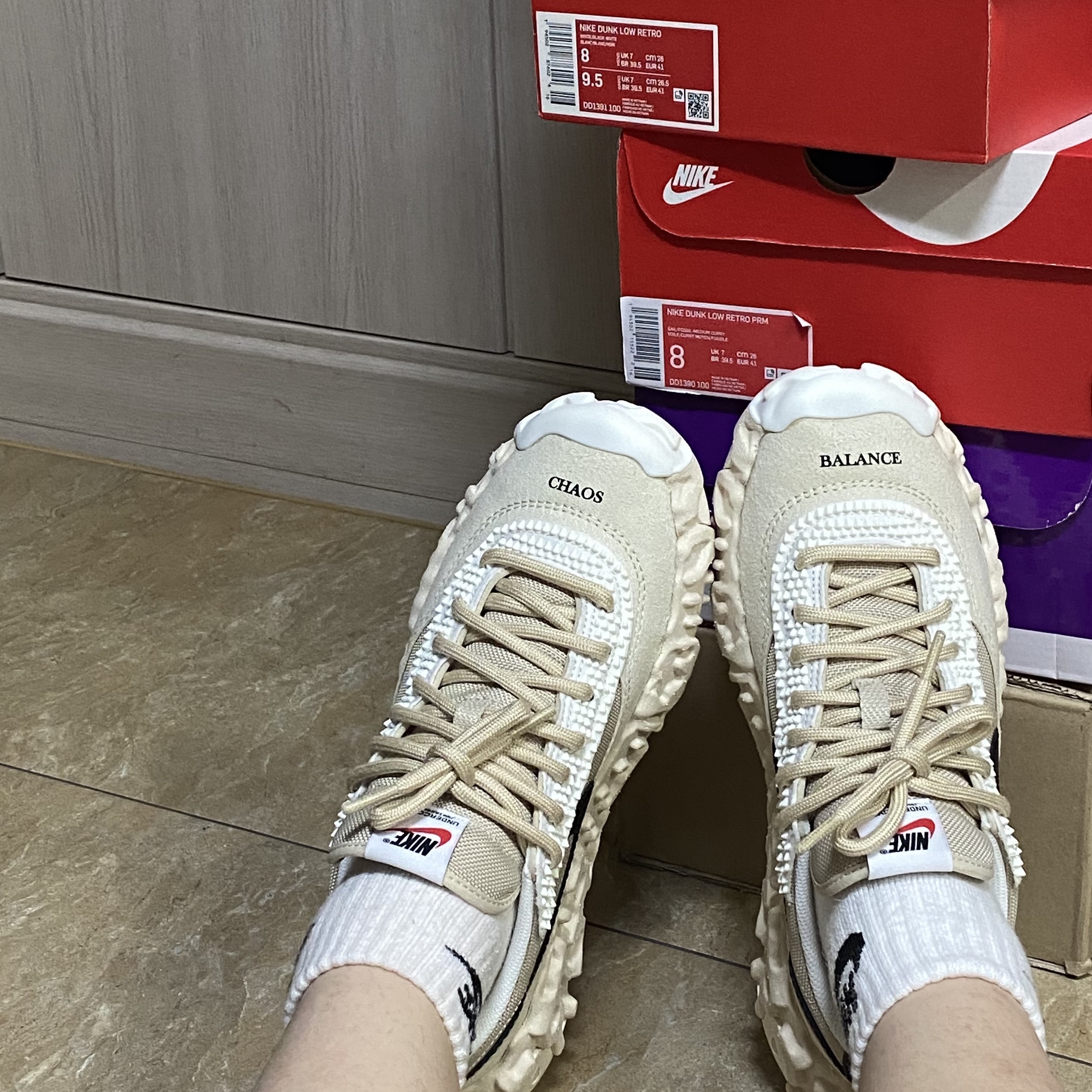 Nike x Undercover Overbreak SP Overcast 착용 스타일