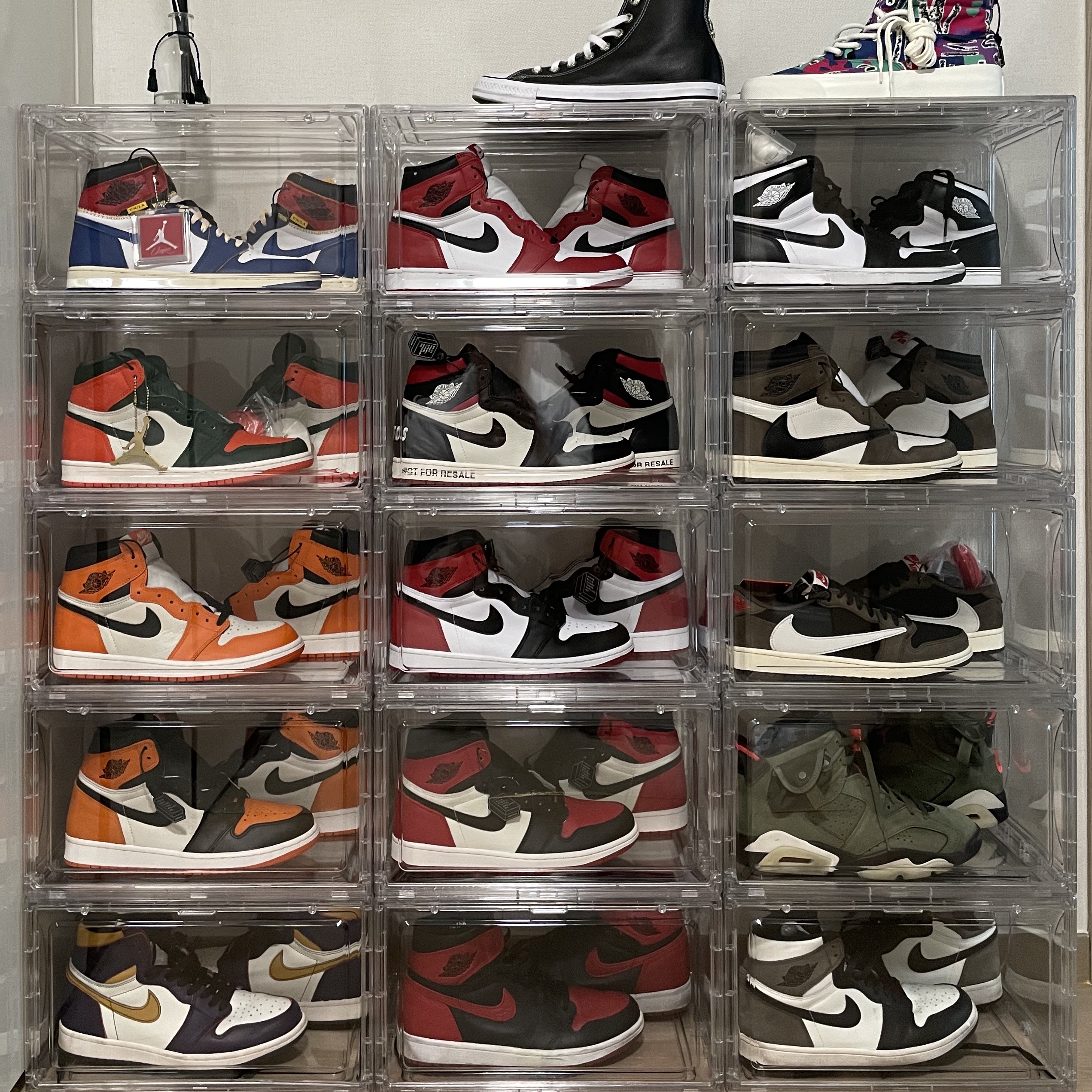 Jordan 1 x Union Retro High Blue Toe, Jordan 1 x SoleFly Retro High OG Art Basel 착용 스타일