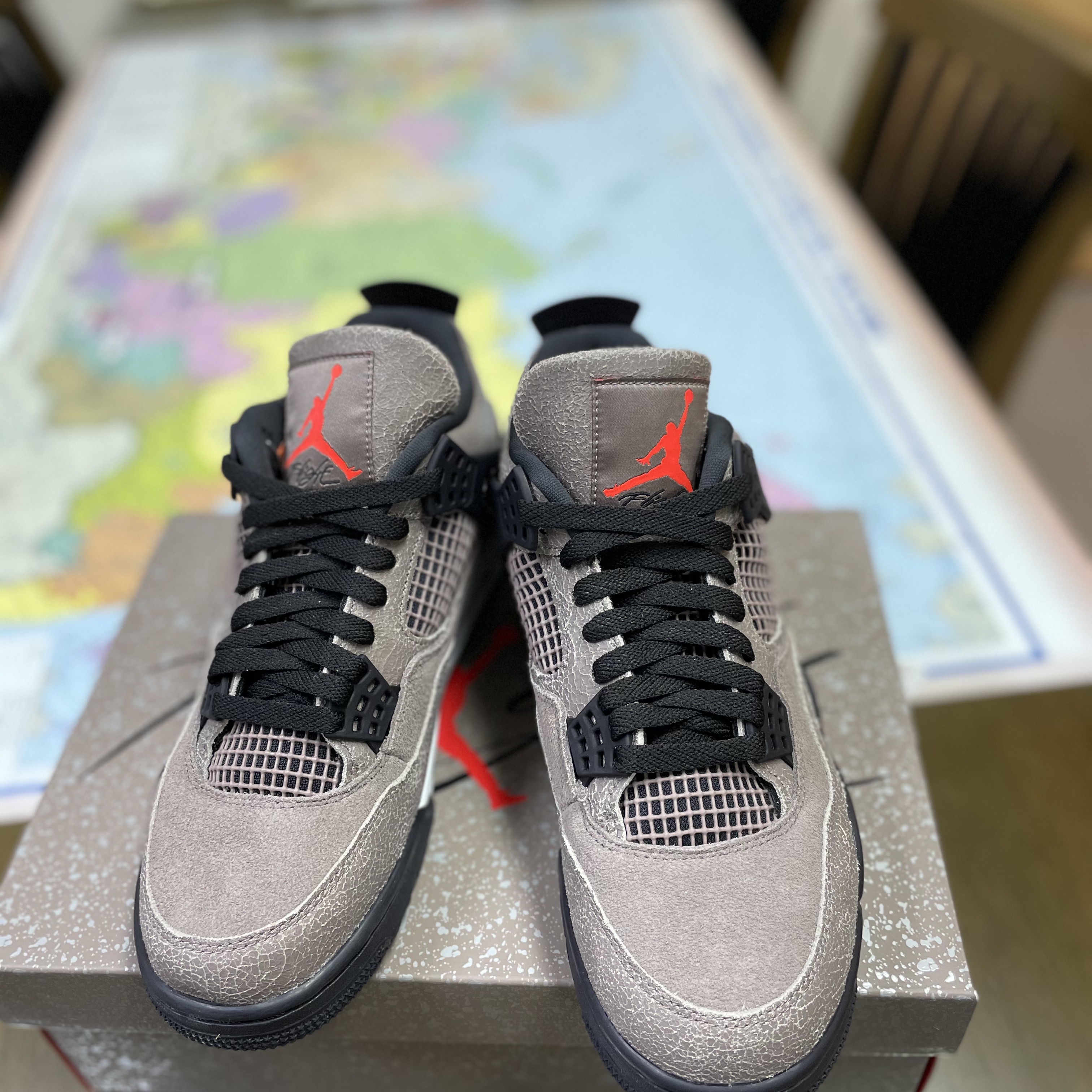 Jordan 4 Retro Taupe Haze 착용 스타일 - 1