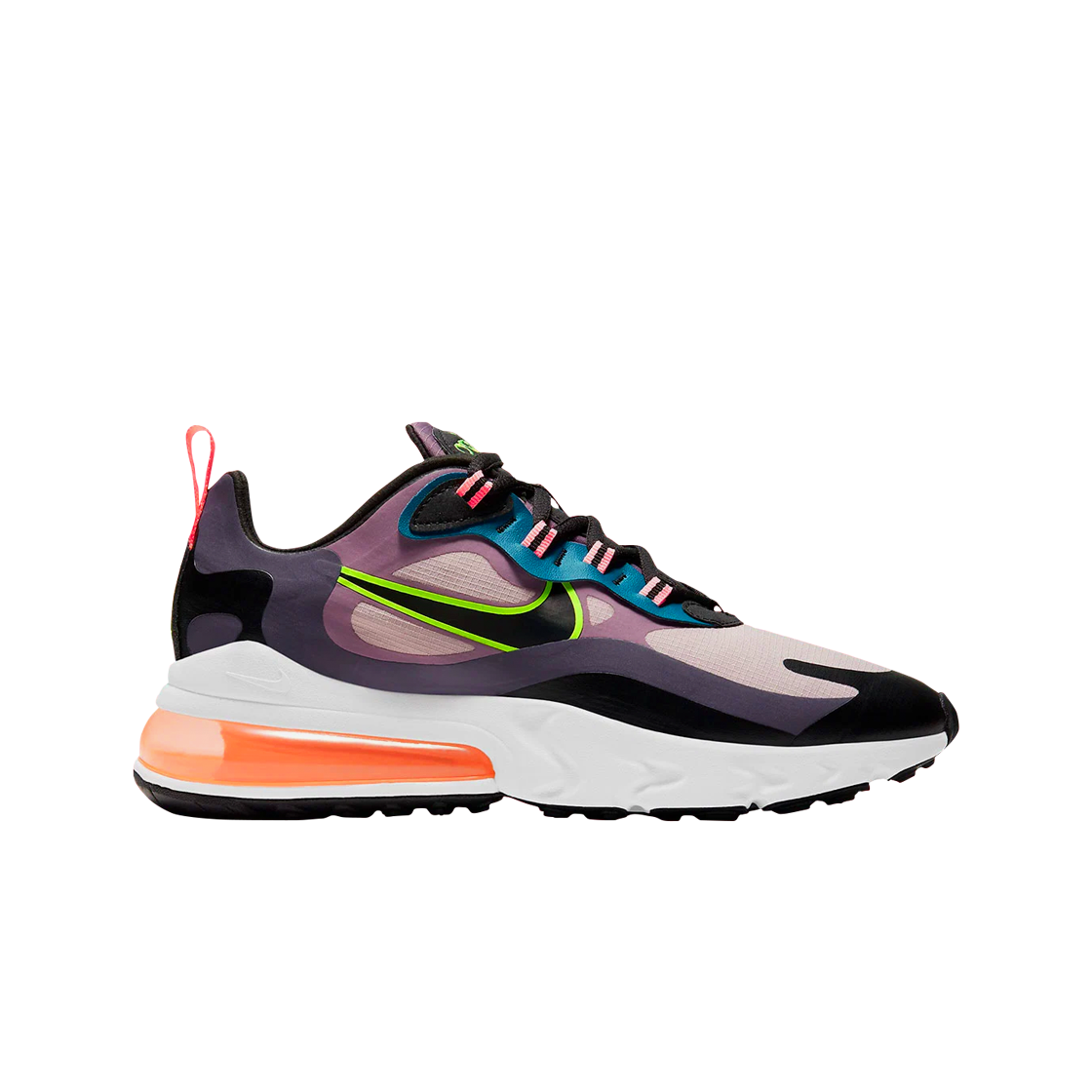 (W) 나이키 에어맥스 270 리액트 바이올렛 더스트((W) Nike Air Max 270 React Violet Dust)