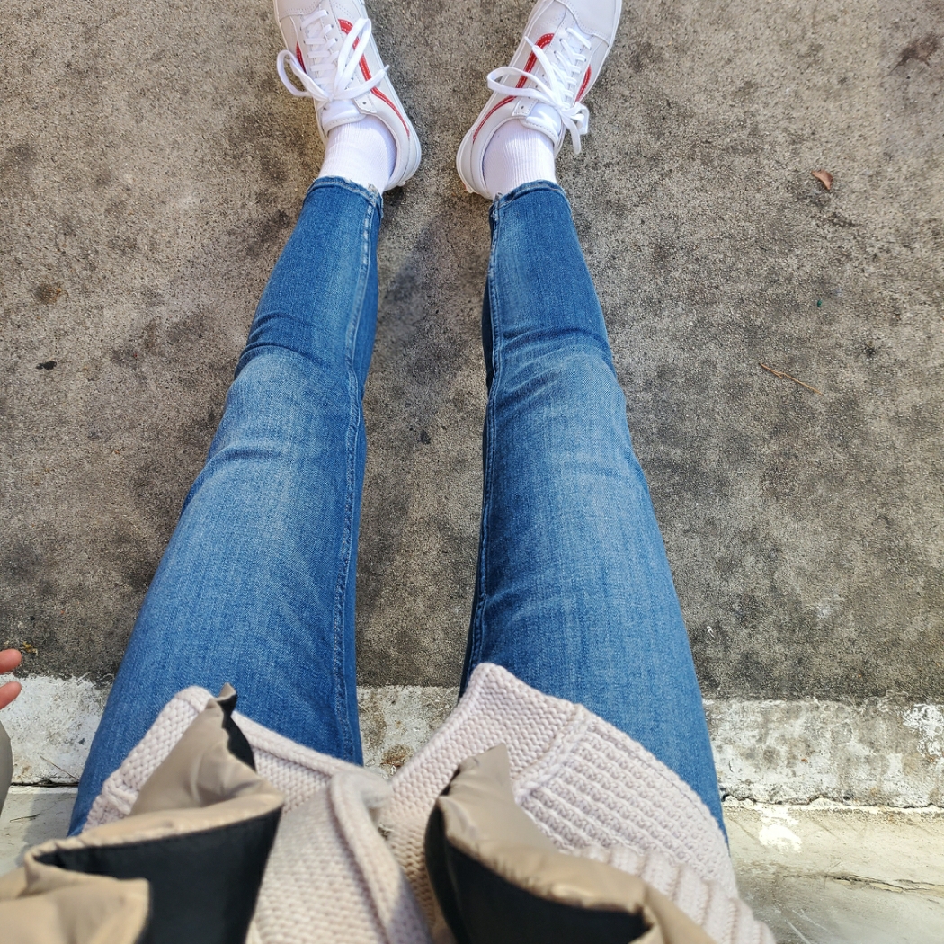 Vans Vault OG Style 36 LX Red 착용 스타일 - 1