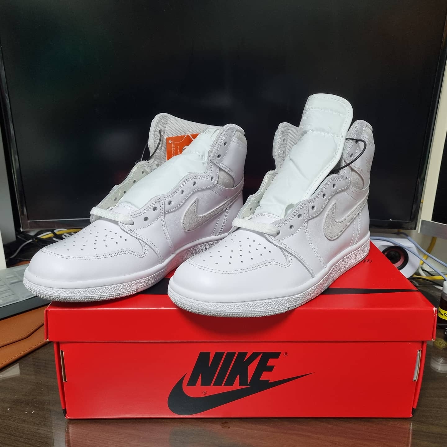 Jordan 1 High 85 Neutral Grey 착용 스타일 - 2