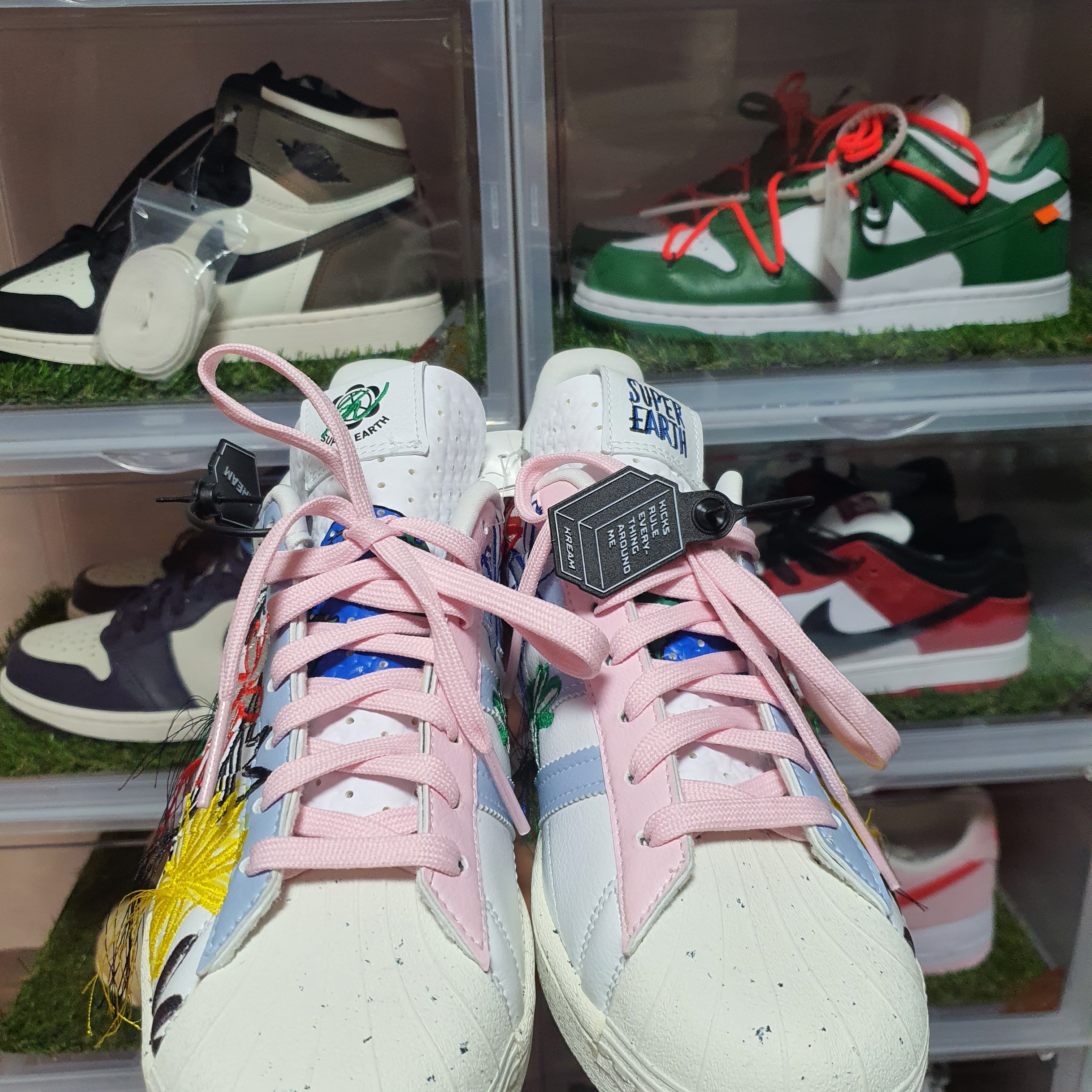 Adidas x Sean Wotherspoon Superstar Superearth 착용 스타일 - 1