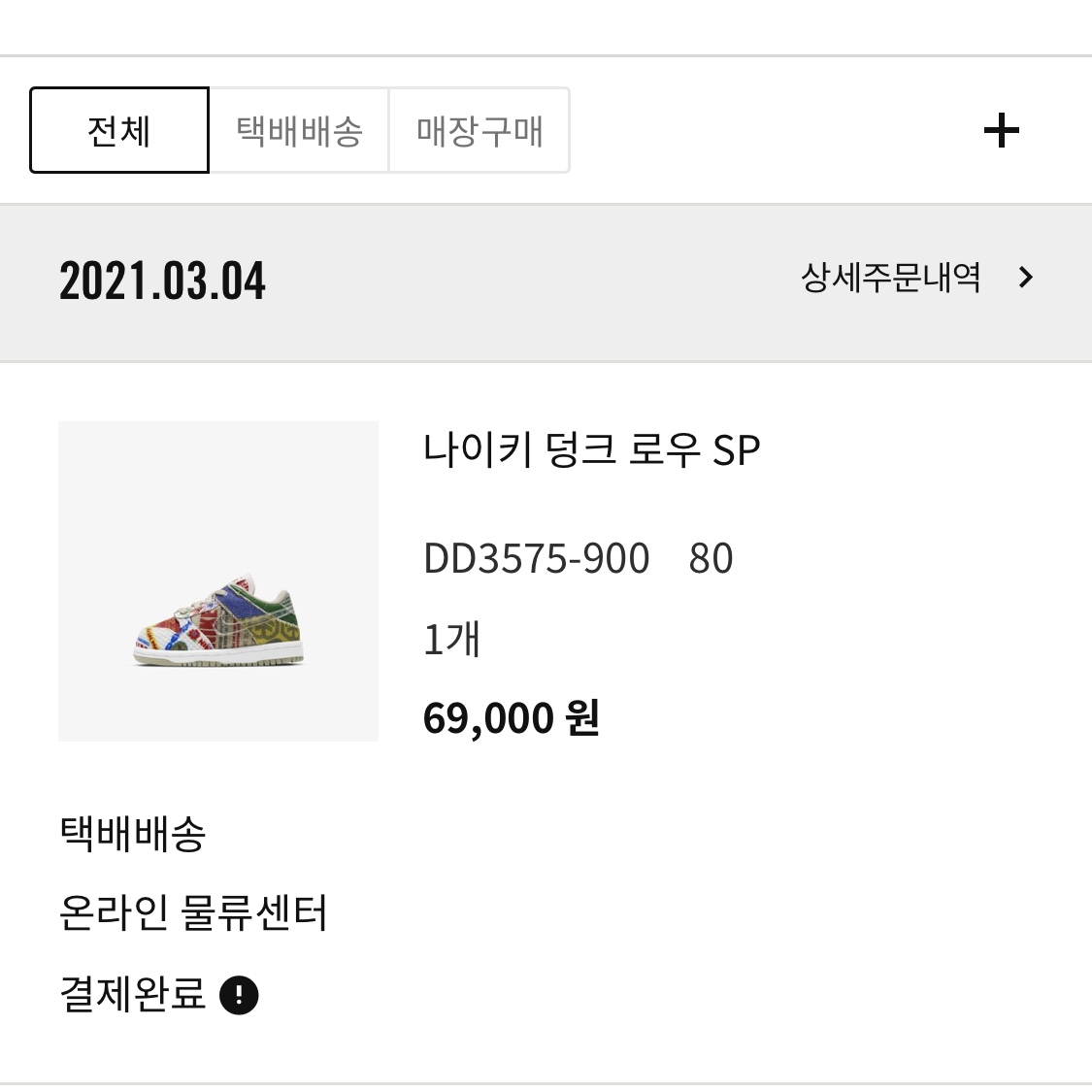 (TD) Nike Dunk Low SP City Market 착용 스타일