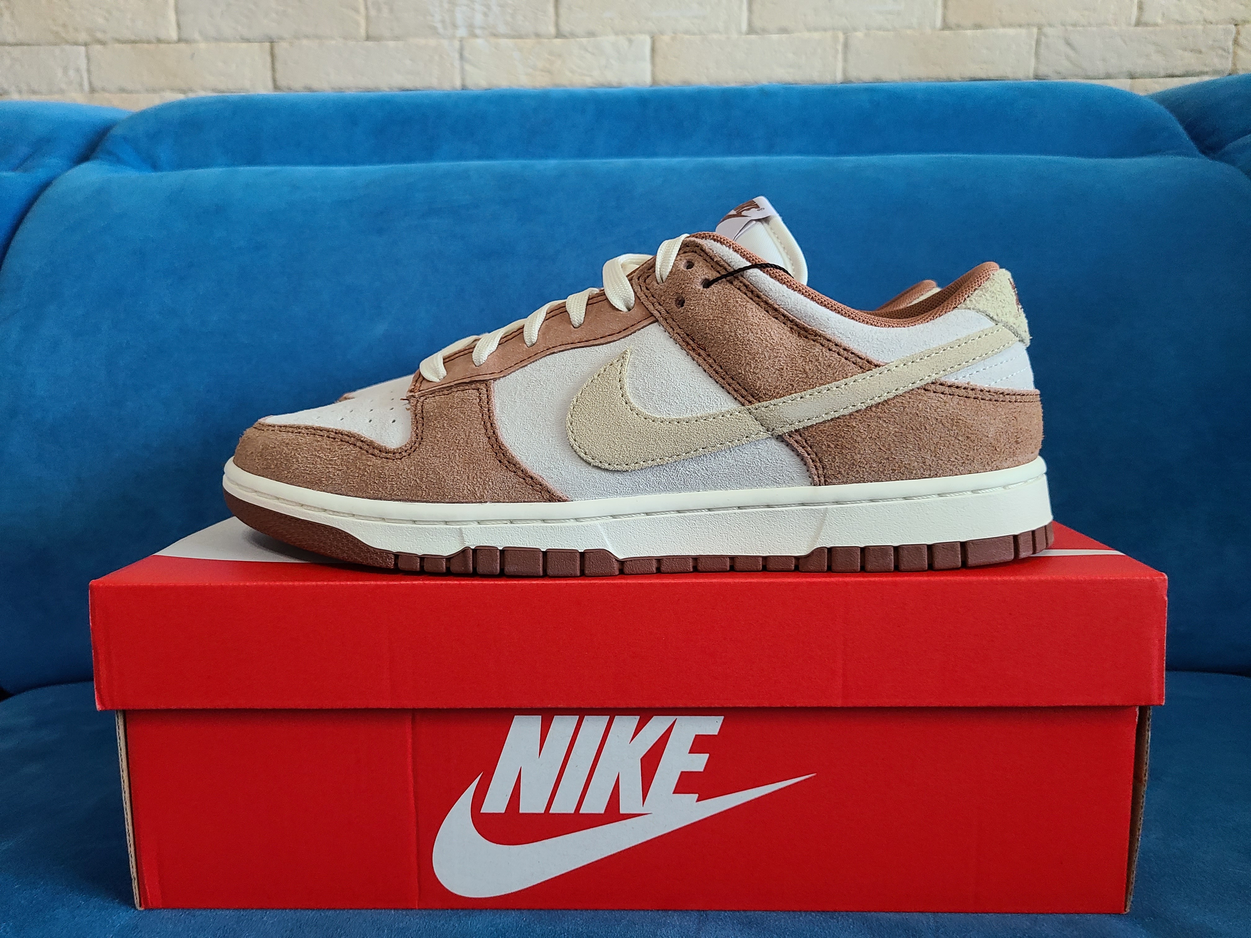 Nike Dunk Low Pro Premium Medium Curry 착용 스타일 - 1