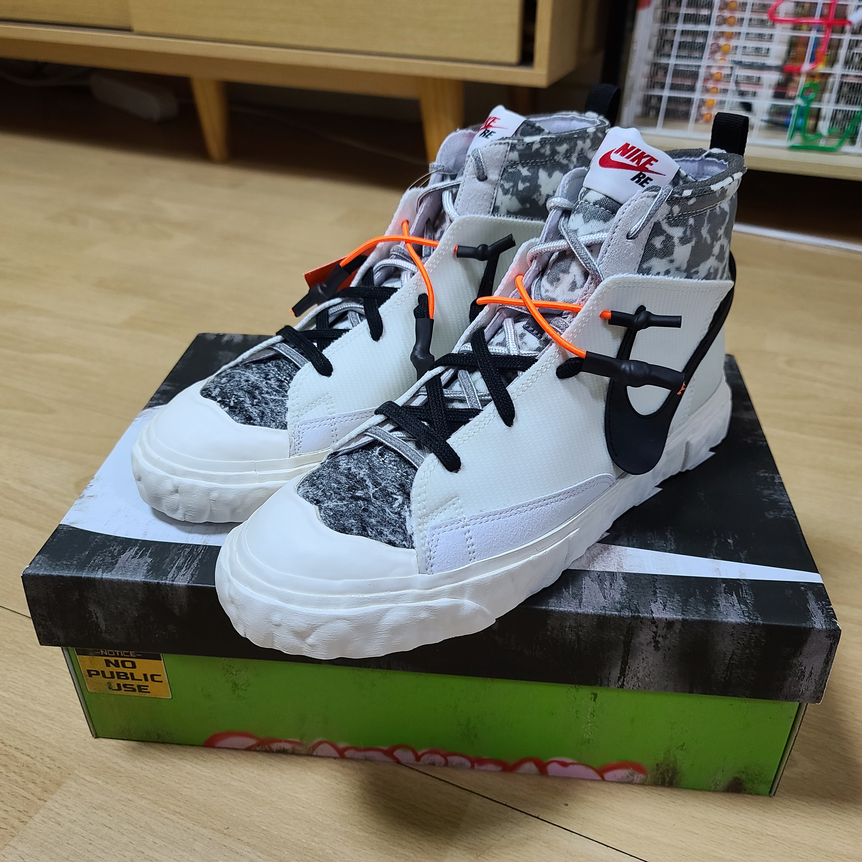 Nike x Readymade Blazer Mid White 착용 스타일