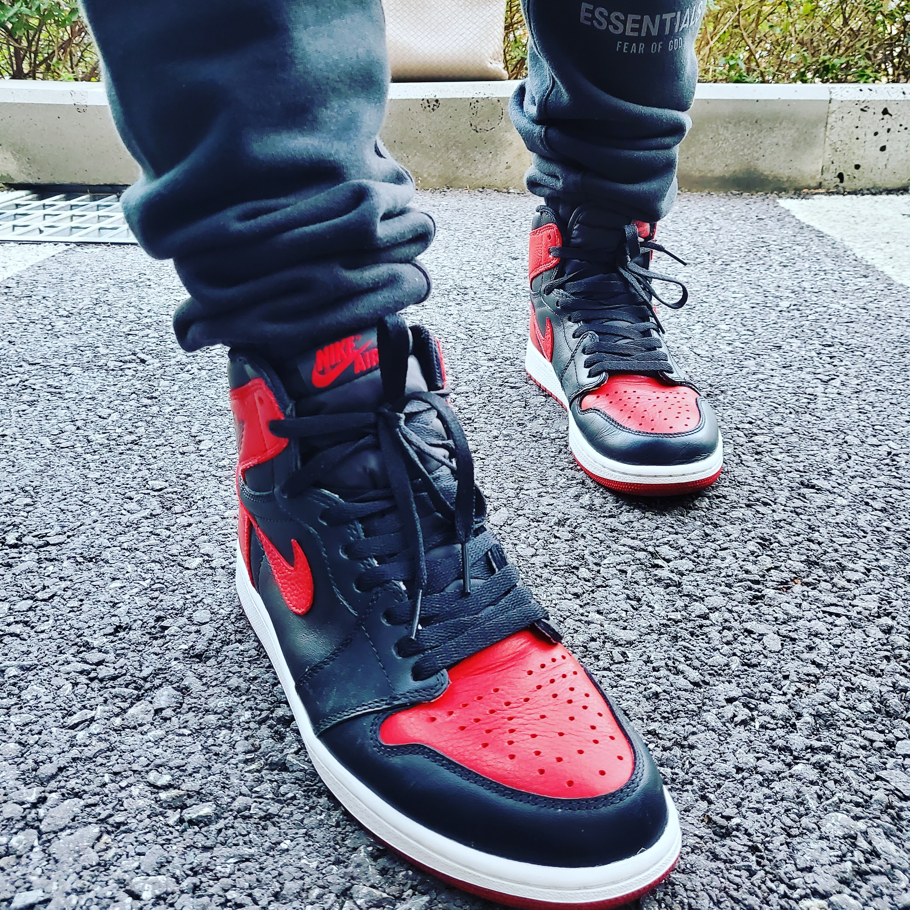 Jordan 1 Retro High OG Bred Banned 2016 착용 스타일