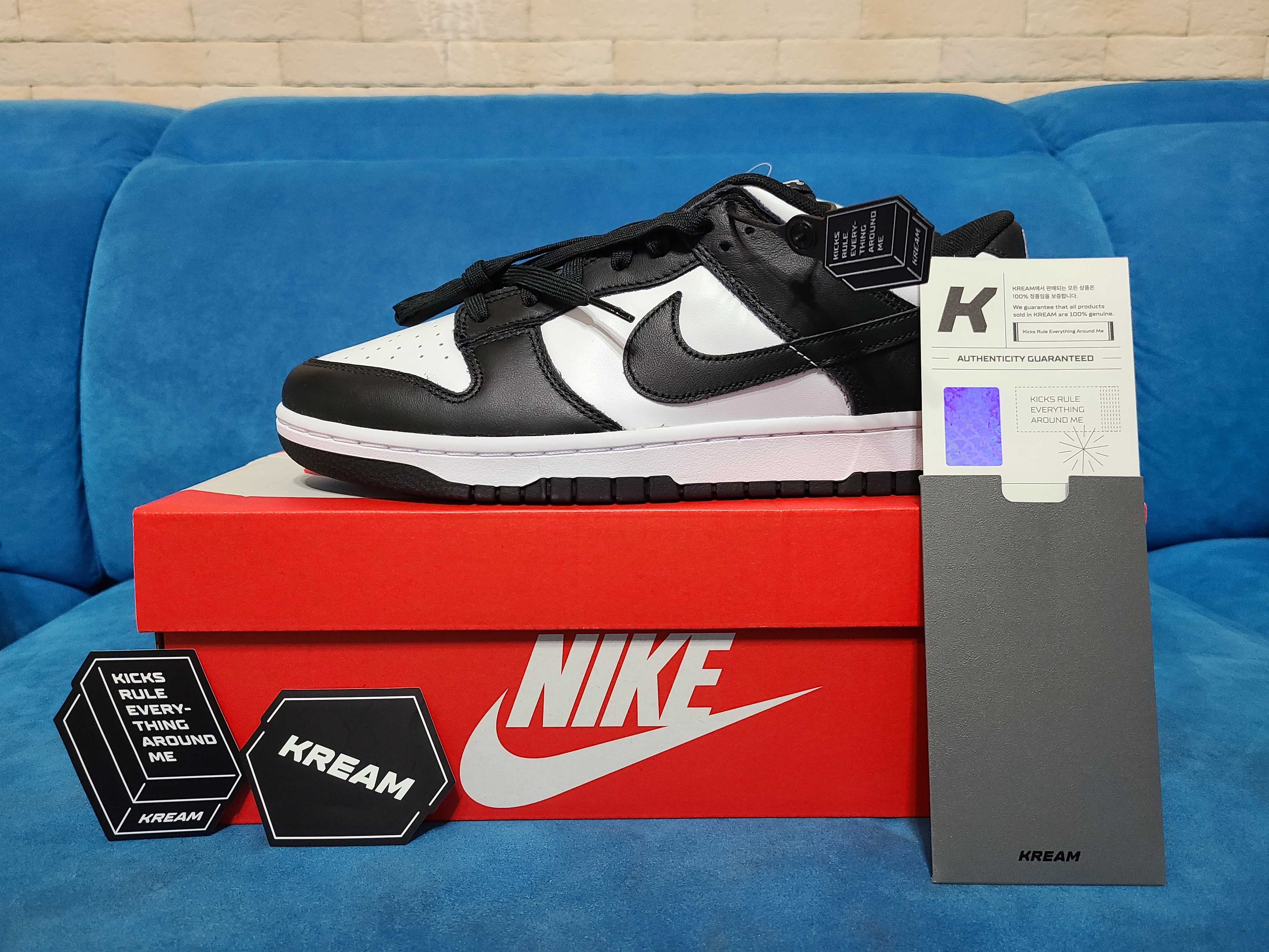 Nike Dunk Low Retro Black 착용 스타일 - 1