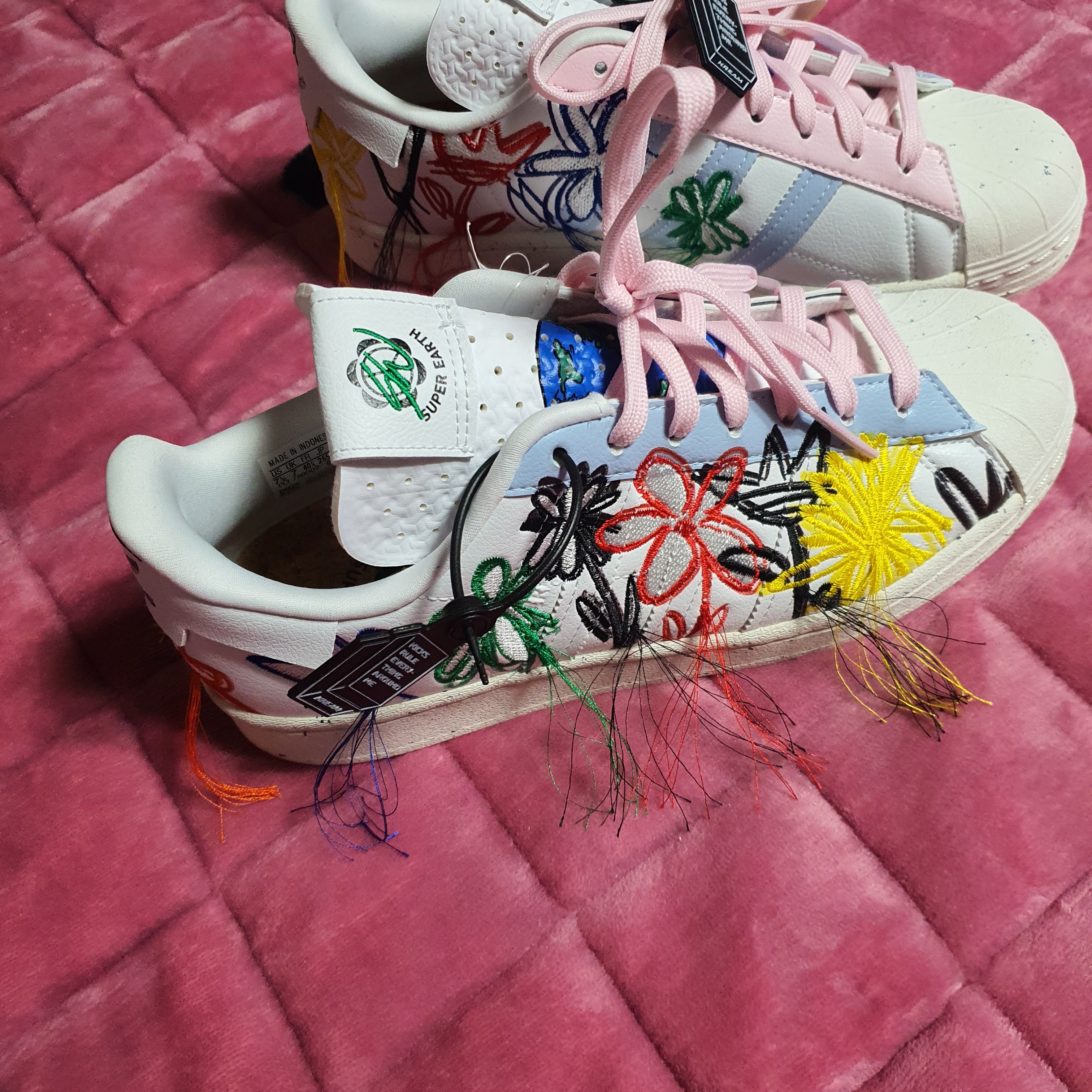 Adidas x Sean Wotherspoon Superstar Superearth 착용 스타일 - 3