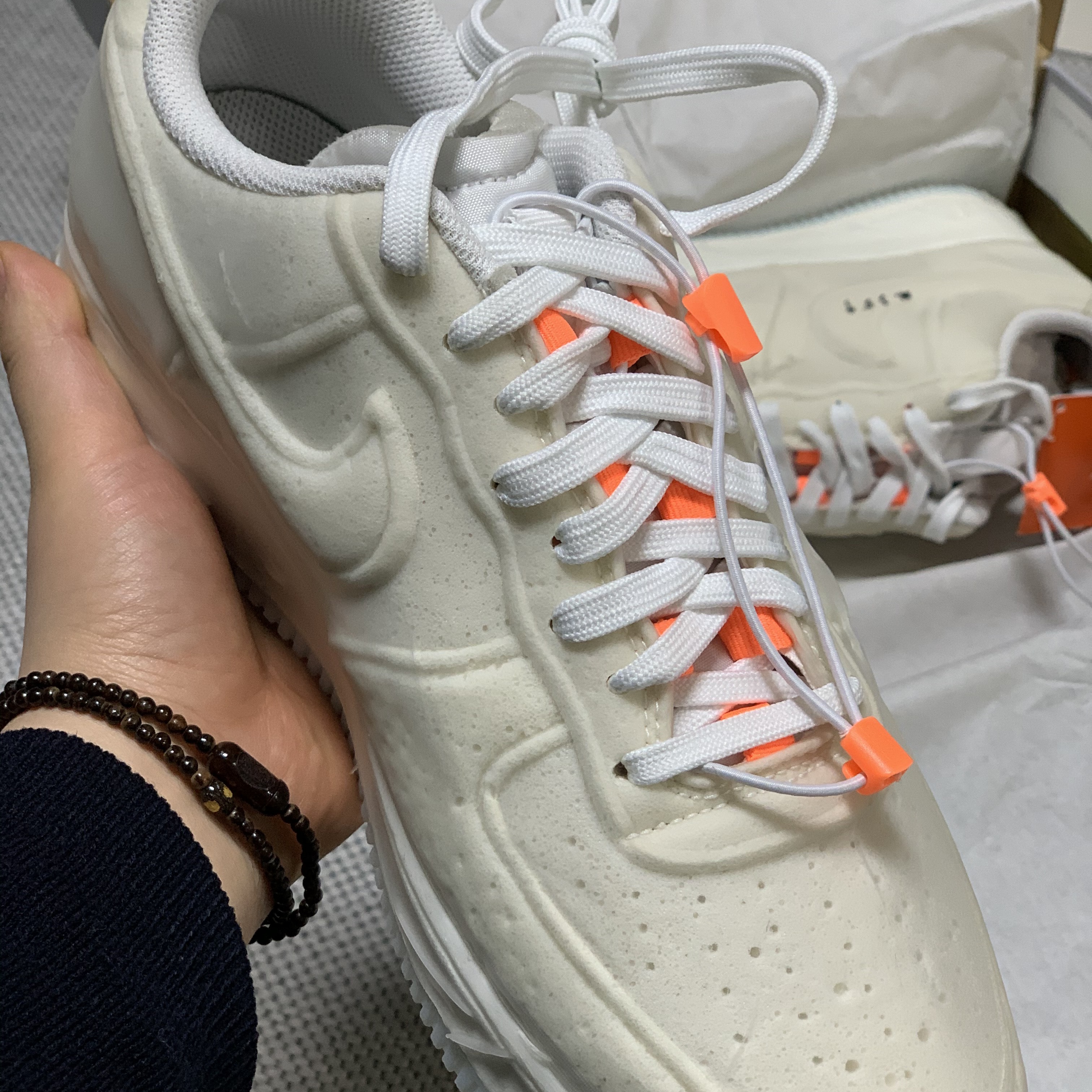 Nike Air Force 1 Experimental Sail 착용 스타일 - 2