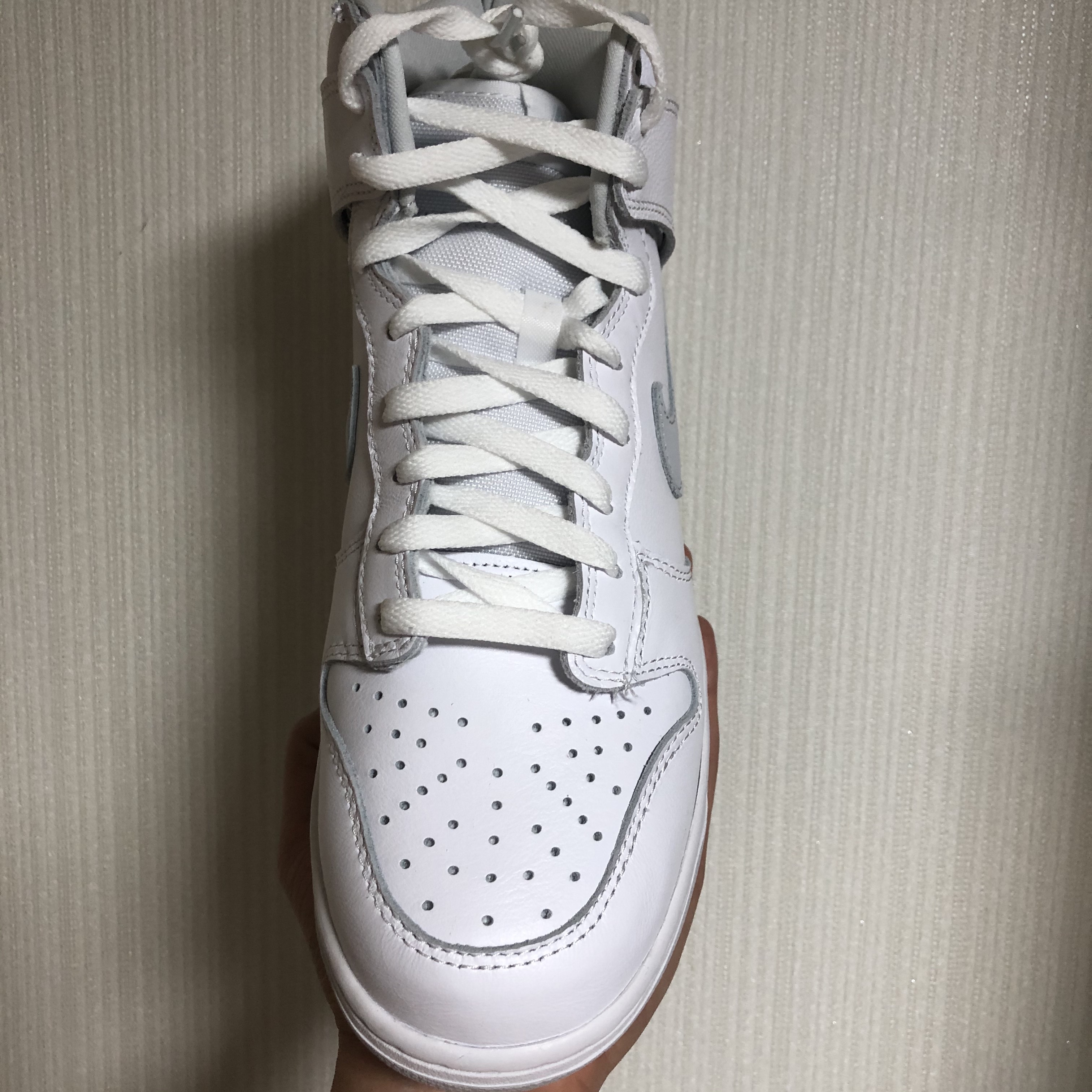 Nike Dunk High SP Pure Platinum 착용 스타일 - 3