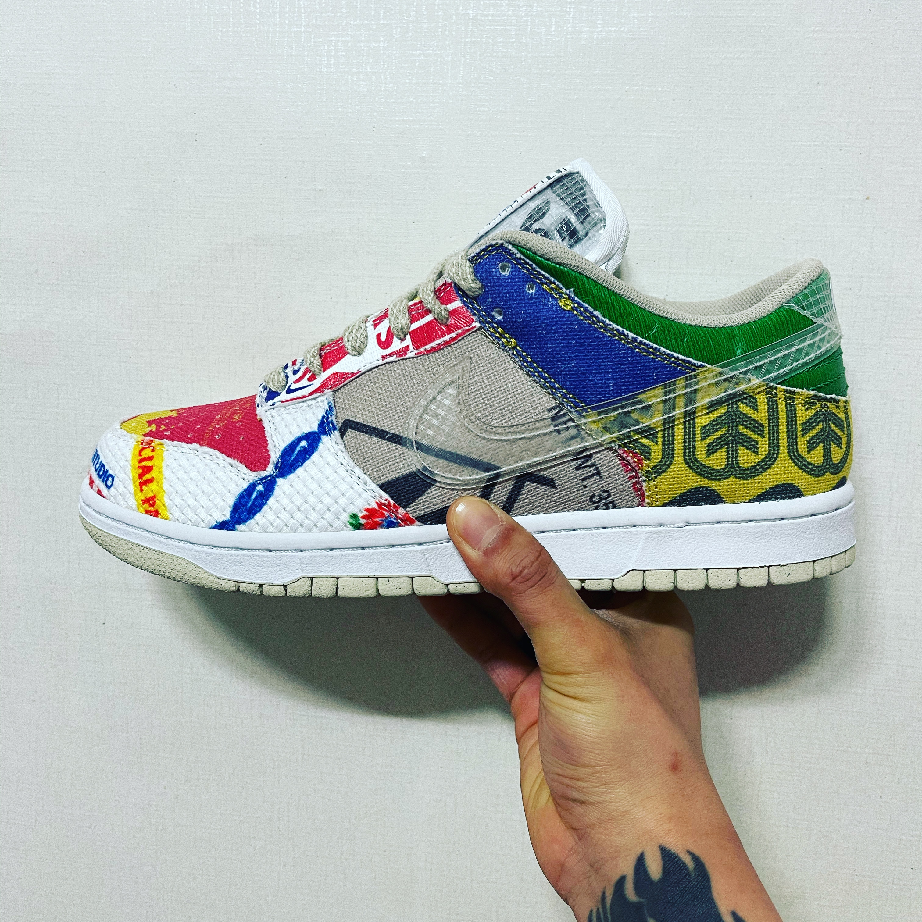 Nike Dunk Low SP City Market 착용 스타일