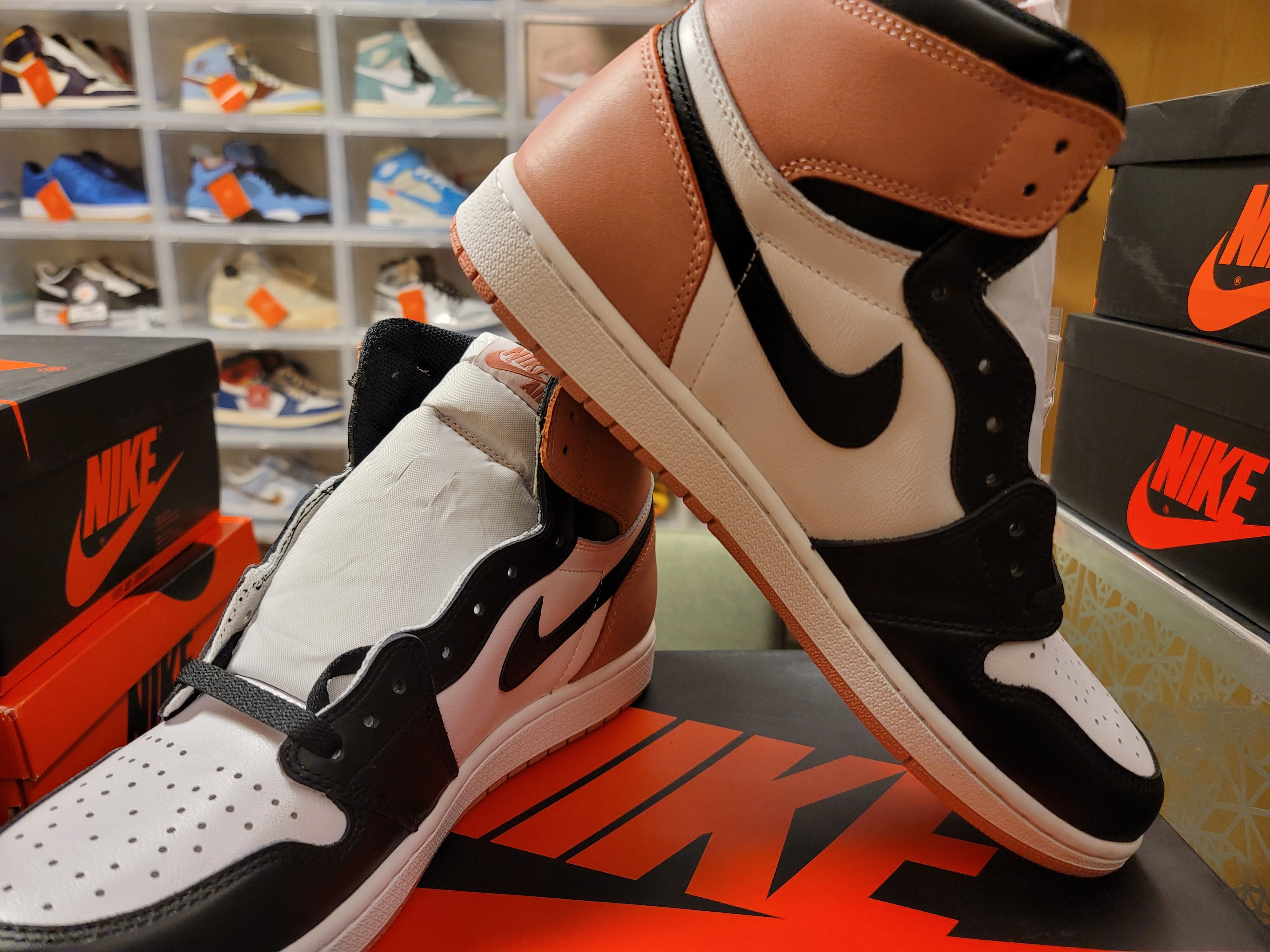 Jordan 1 Retro High Rust Pink 착용 스타일 - 5