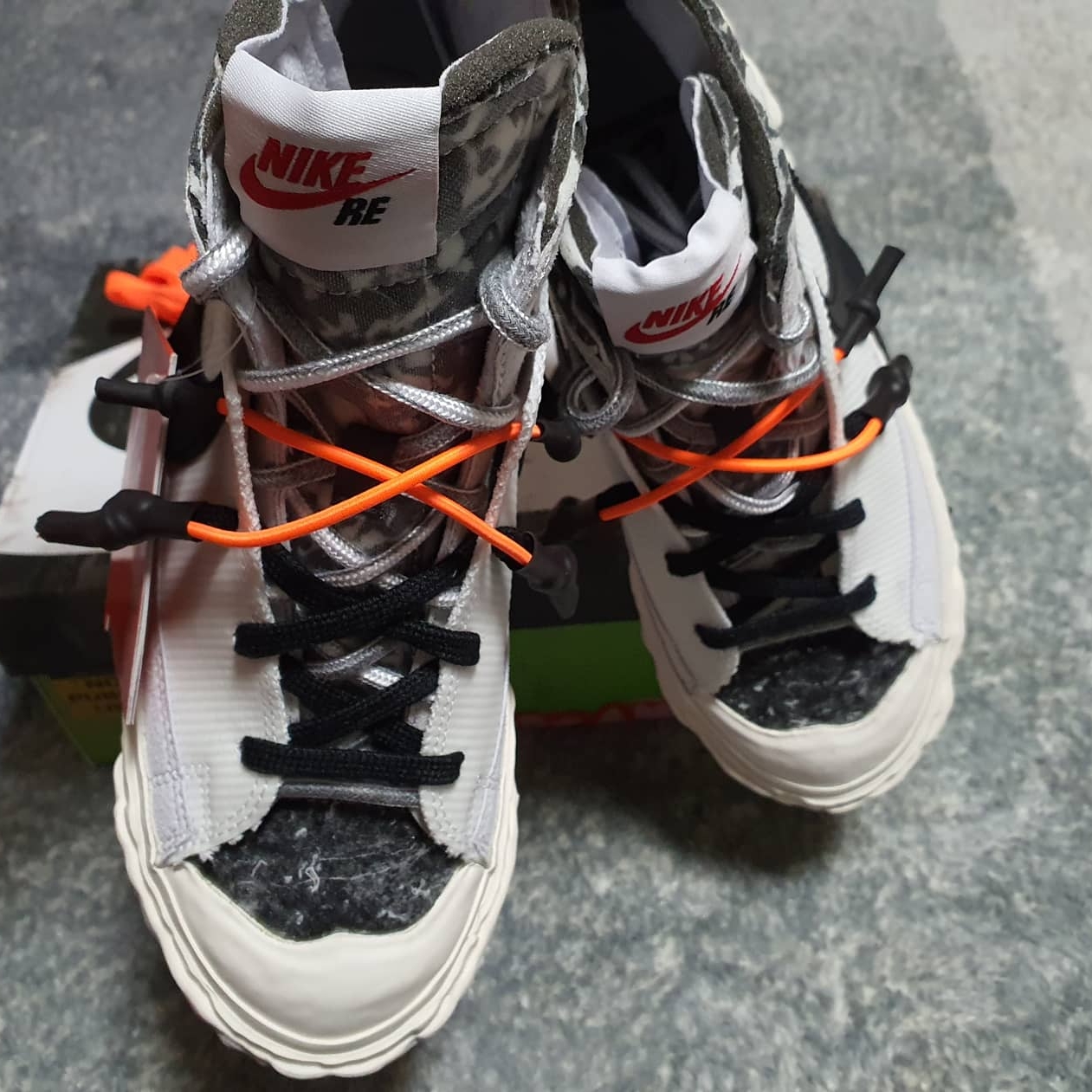 Nike x Readymade Blazer Mid White 착용 스타일