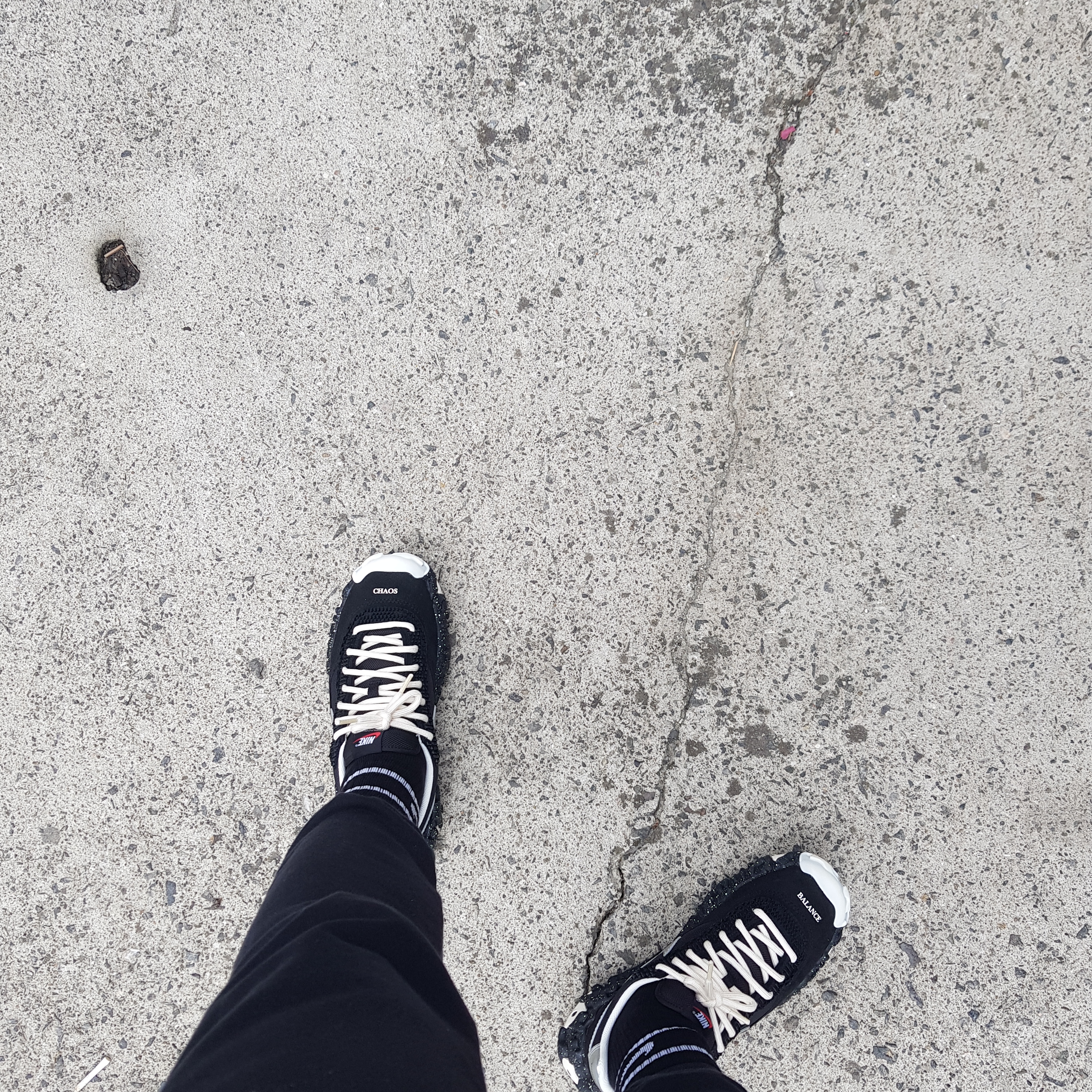 Nike x Undercover Overbreak SP Black 착용 스타일