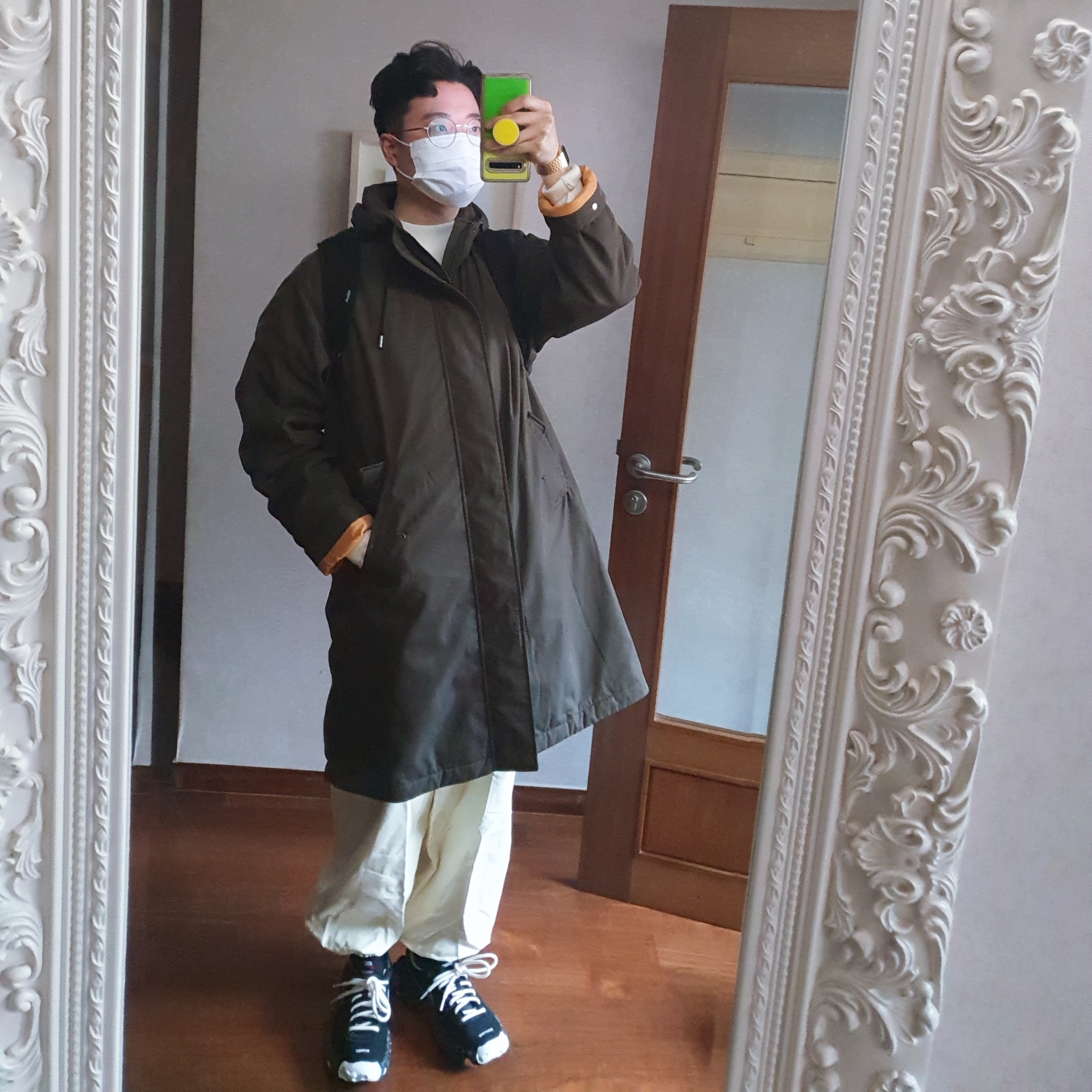 Nike x Undercover Overbreak SP Black 착용 스타일 - 1