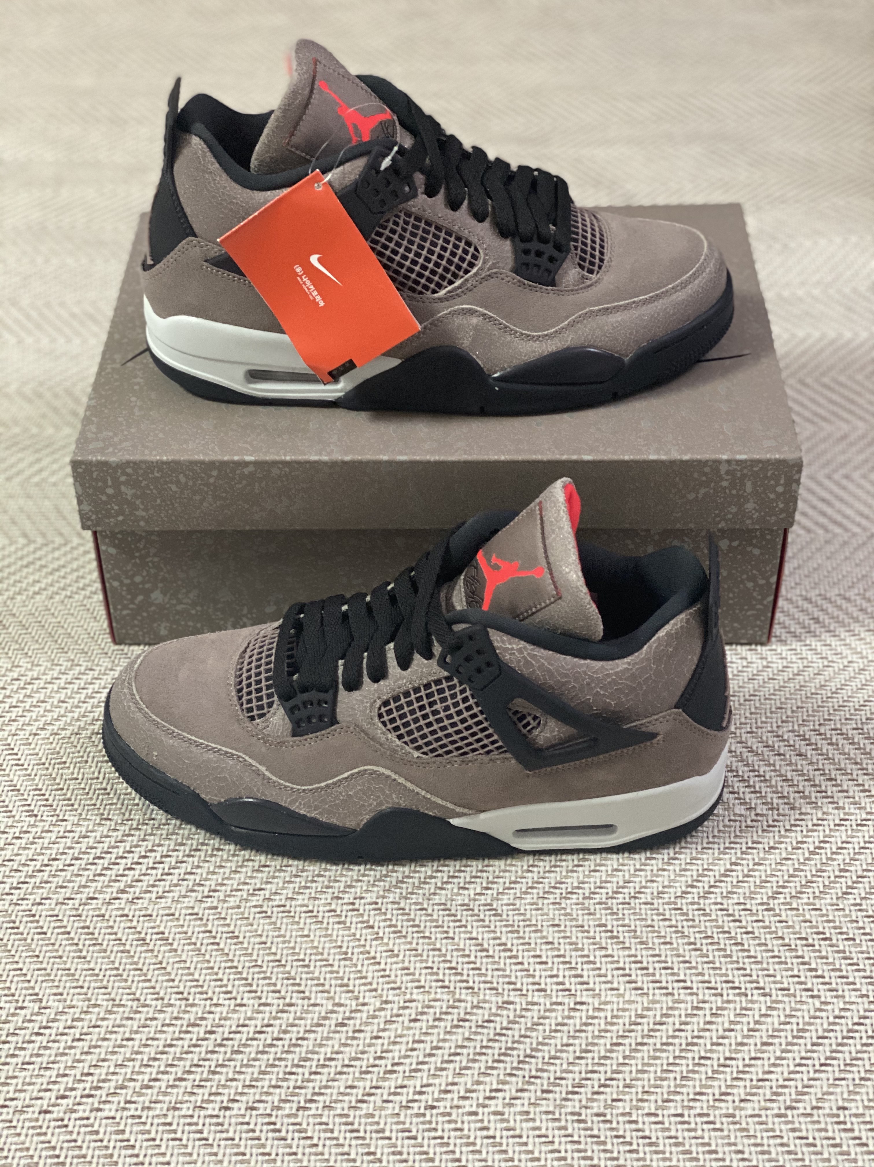 Jordan 4 Retro Taupe Haze 착용 스타일 - 2