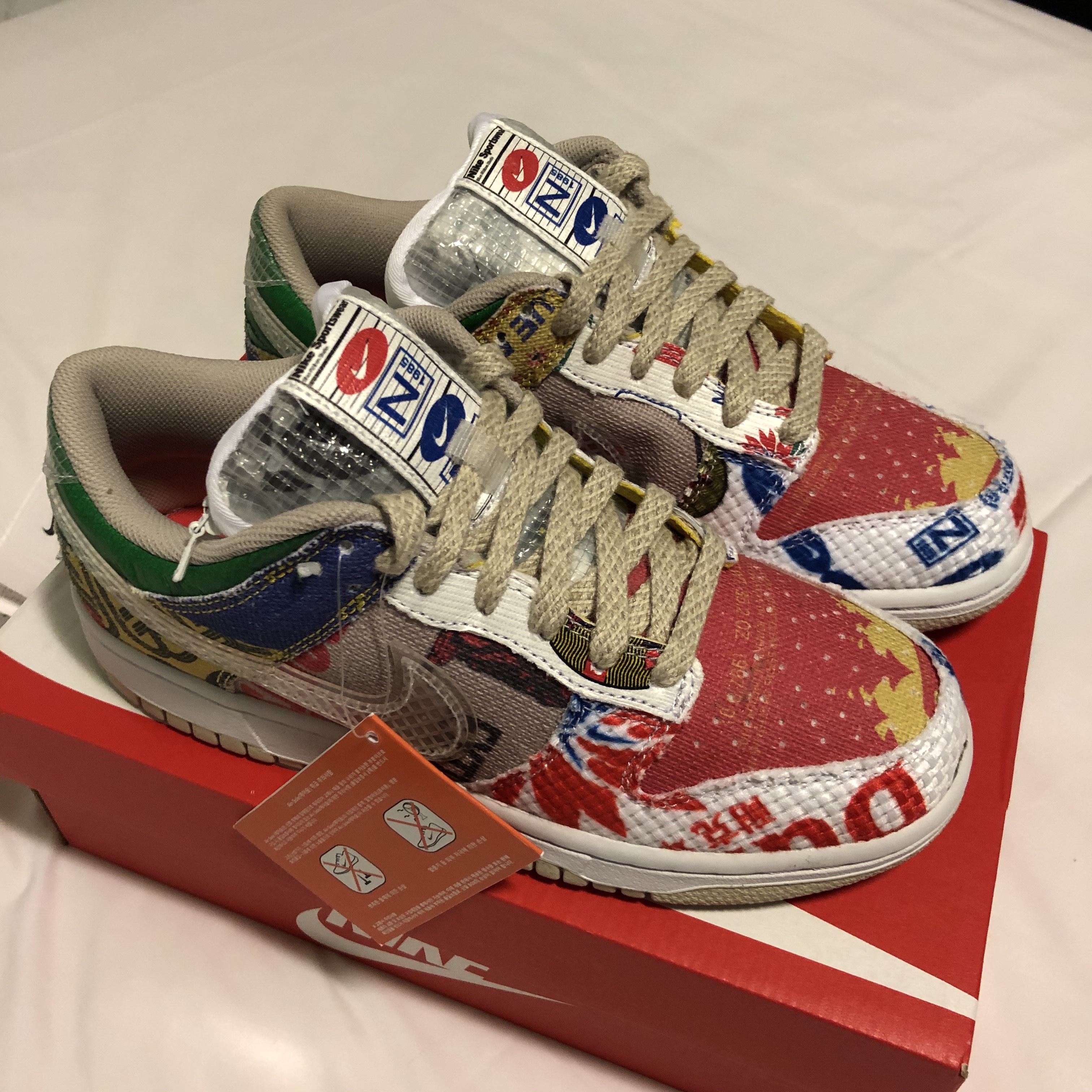 Nike Dunk Low SP City Market 착용 스타일