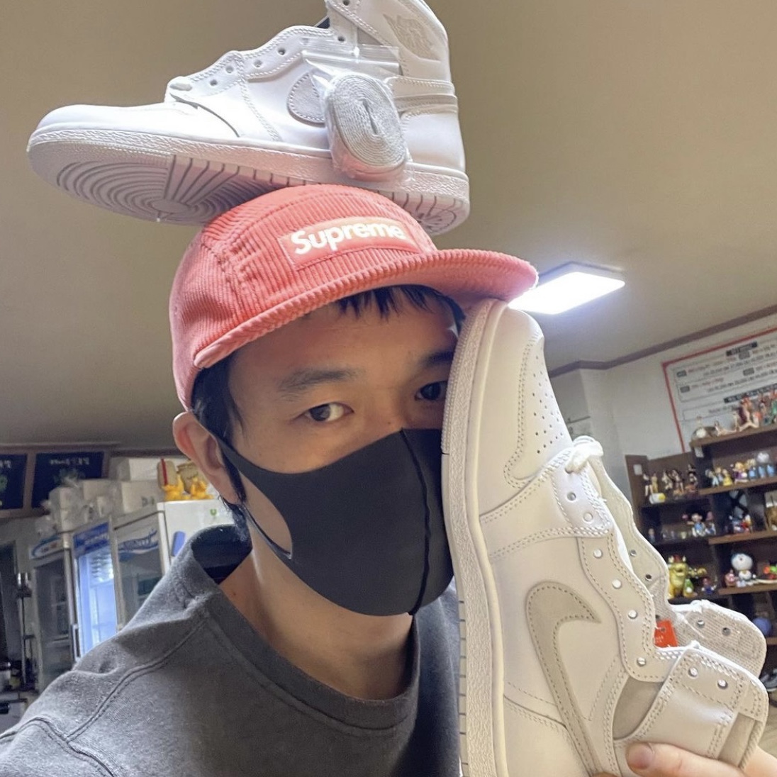 Jordan 1 High 85 Neutral Grey 착용 스타일