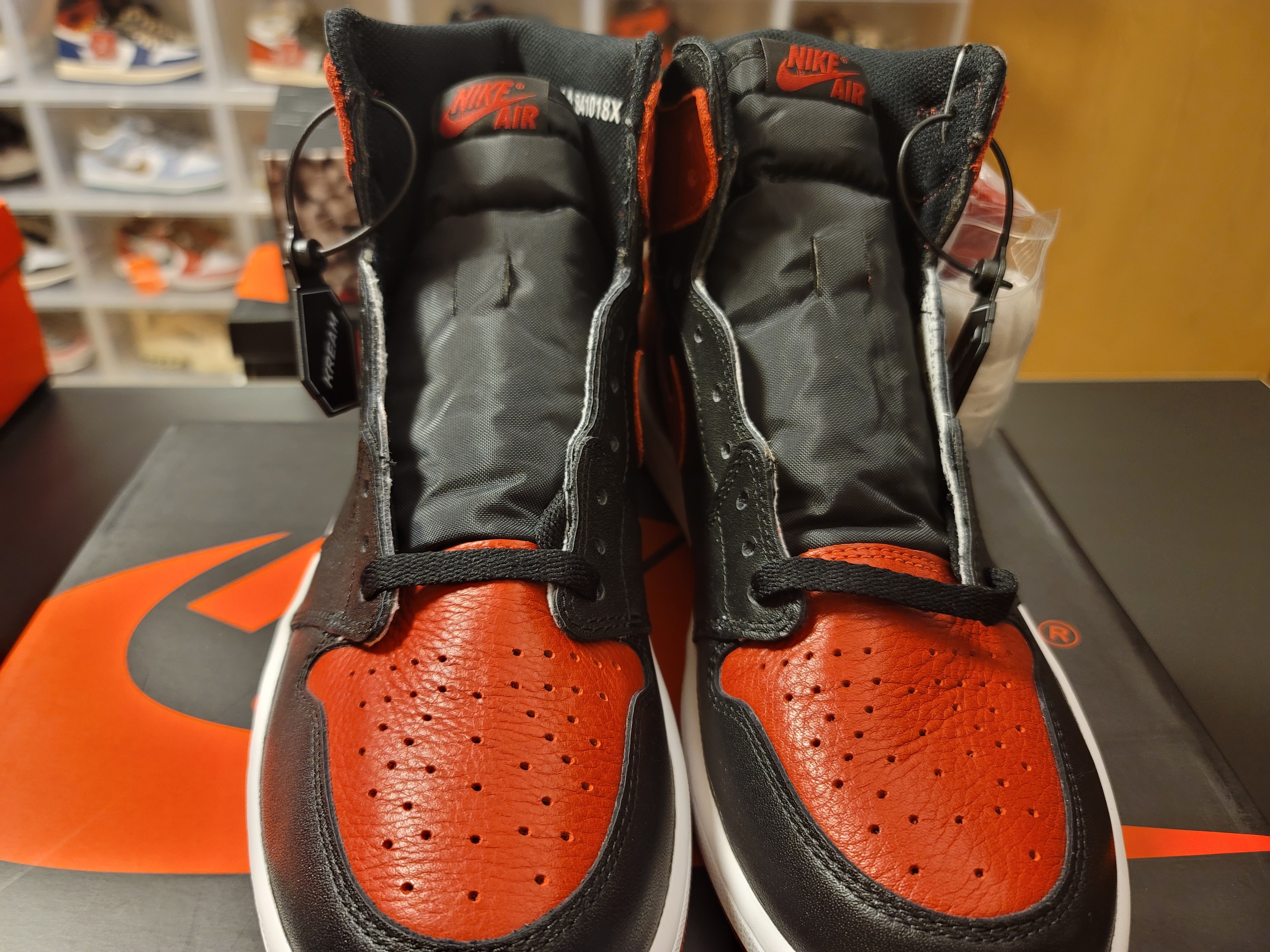 Jordan 1 Retro High OG Bred Banned 2016 착용 스타일 - 1