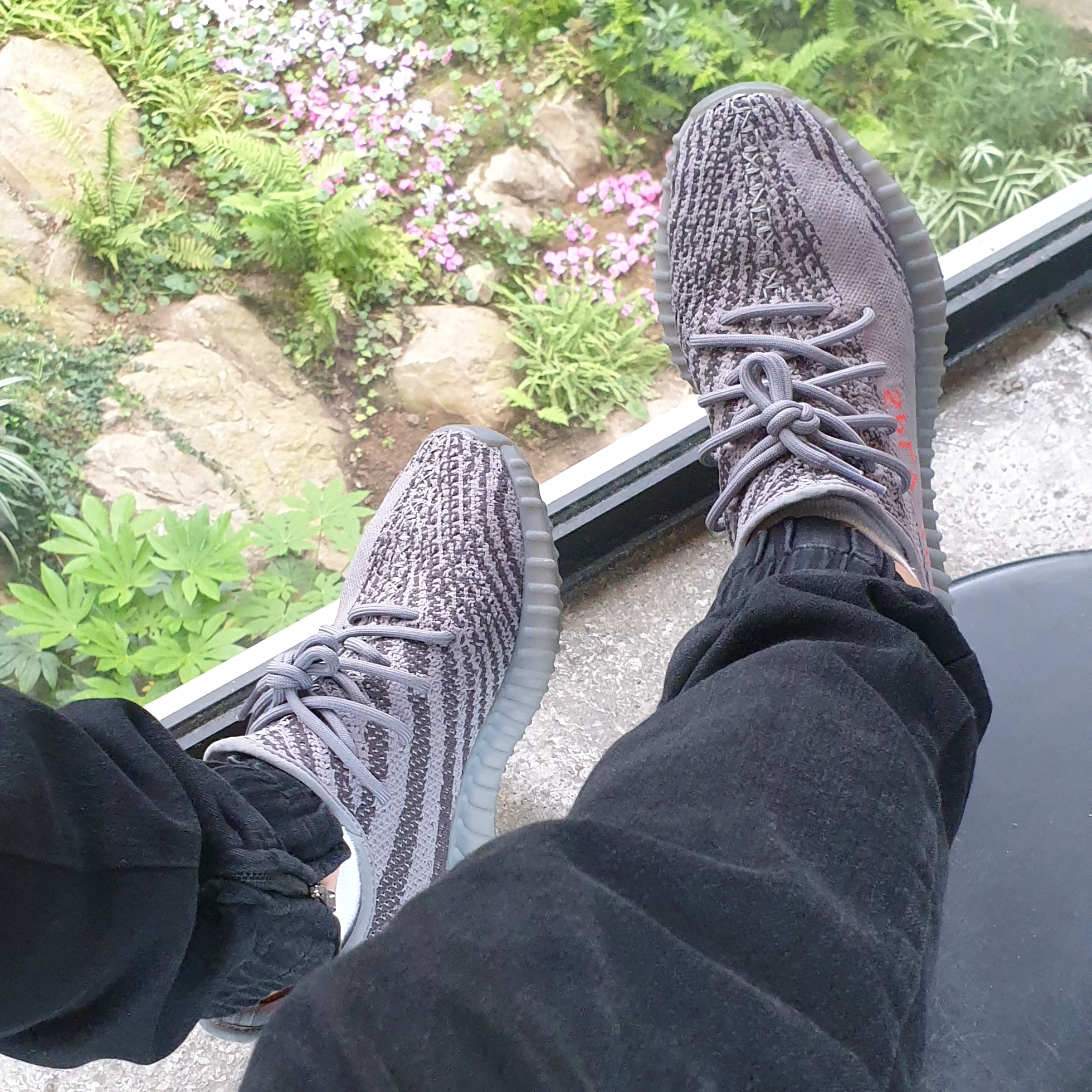 Adidas Yeezy Boost 350 V2 Beluga 2.0 착용 스타일 - 2