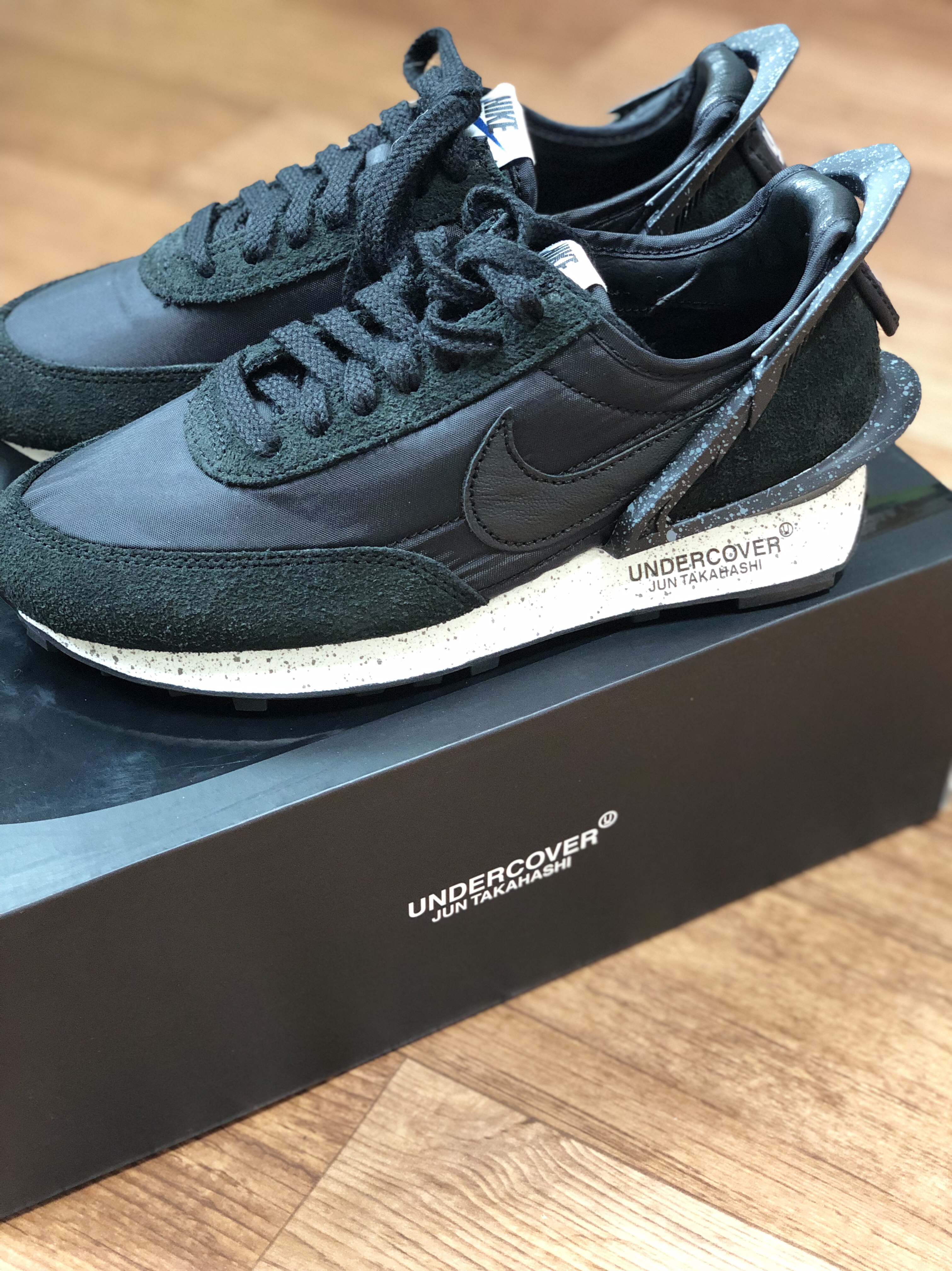 (W) Nike x Undercover Daybreak Black Sail 착용 스타일