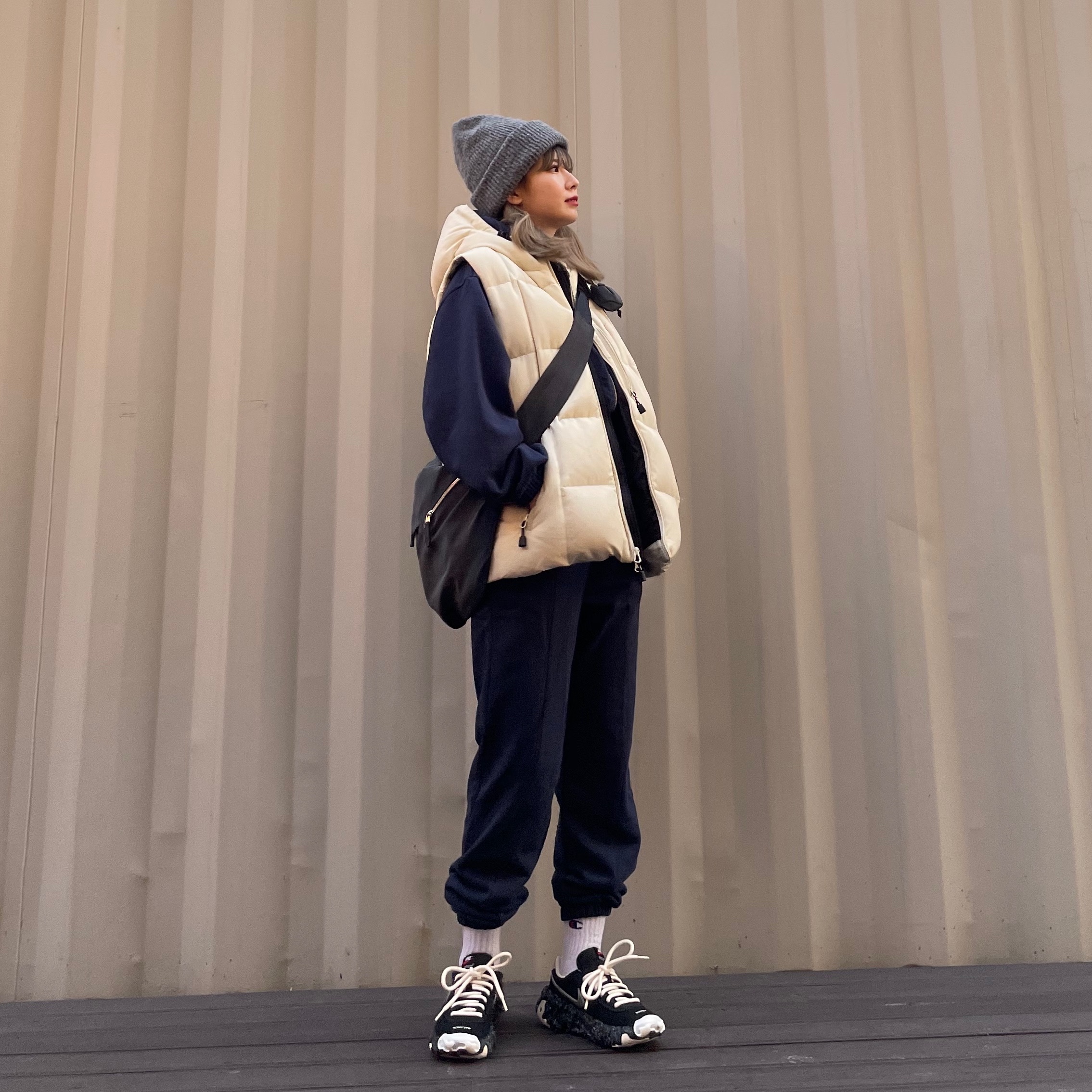 Nike x Undercover Overbreak SP Black 착용 스타일 - 4