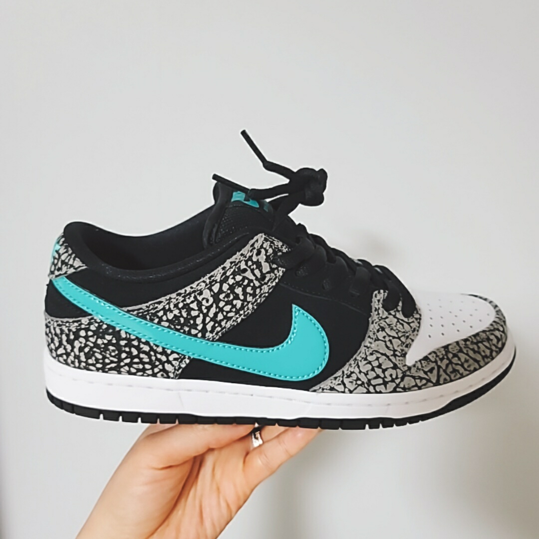 Nike SB Dunk Low Pro Clear Jade 착용 스타일 - 1