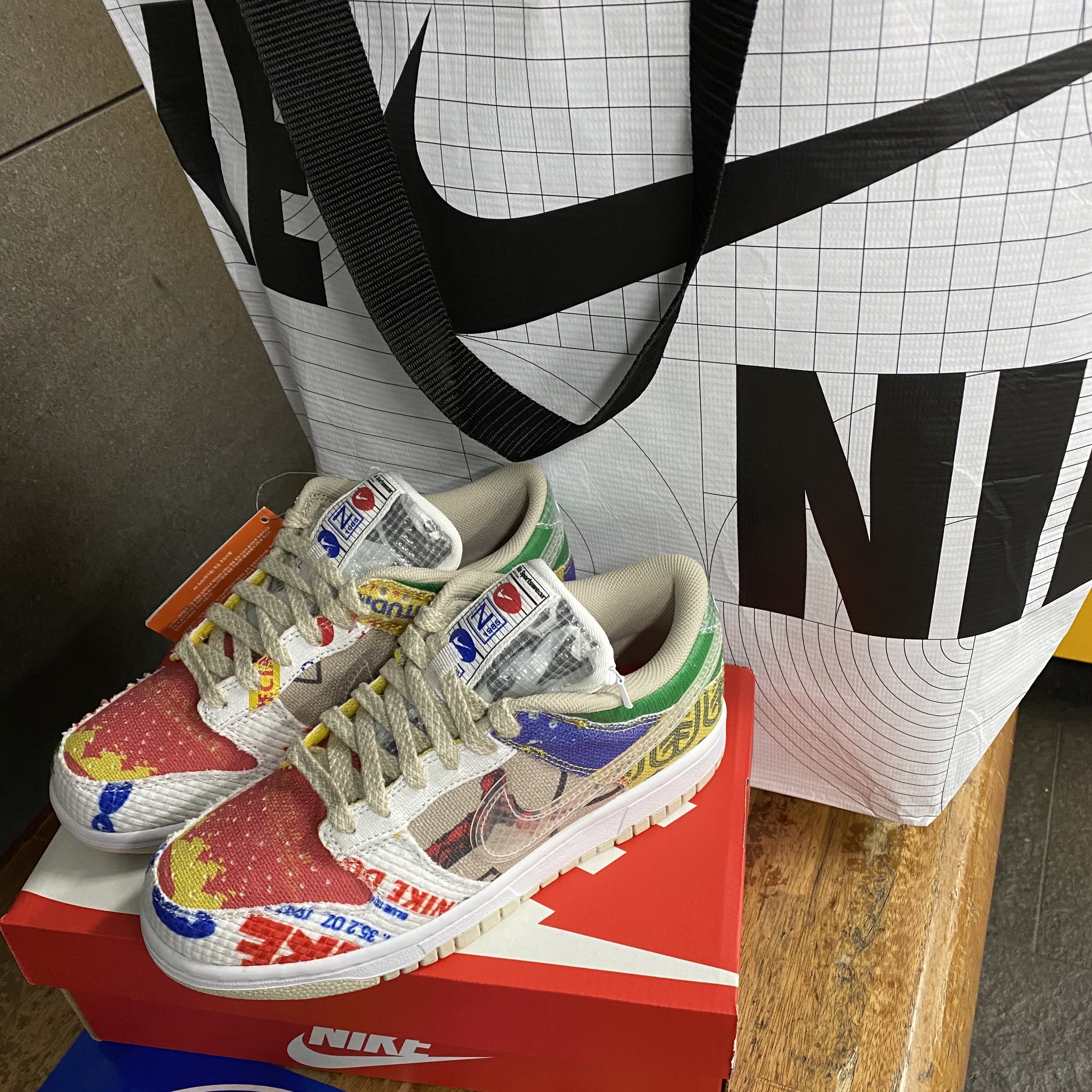 Nike Dunk Low SP City Market 착용 스타일