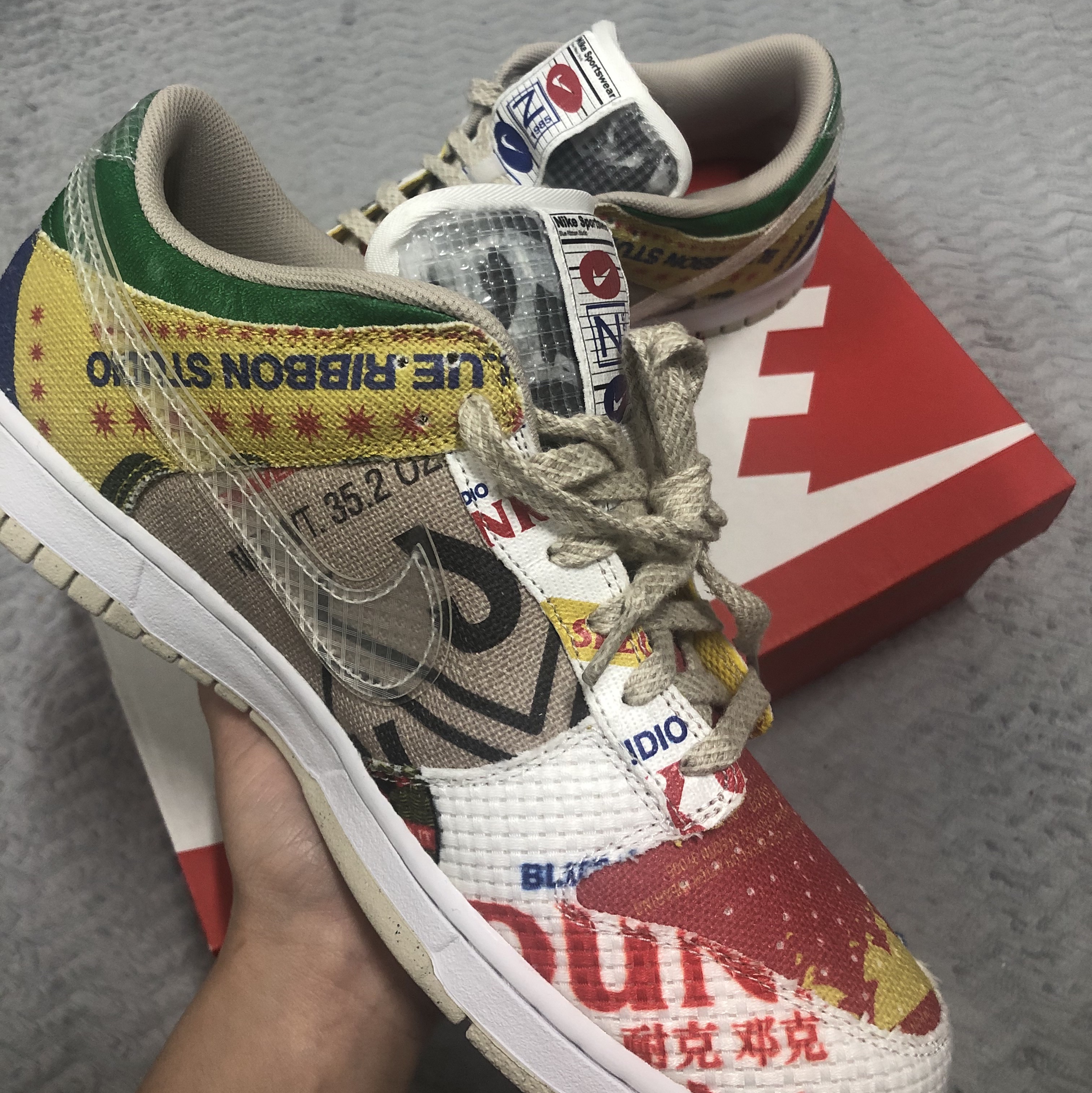 Nike Dunk Low SP City Market 착용 스타일 - 3