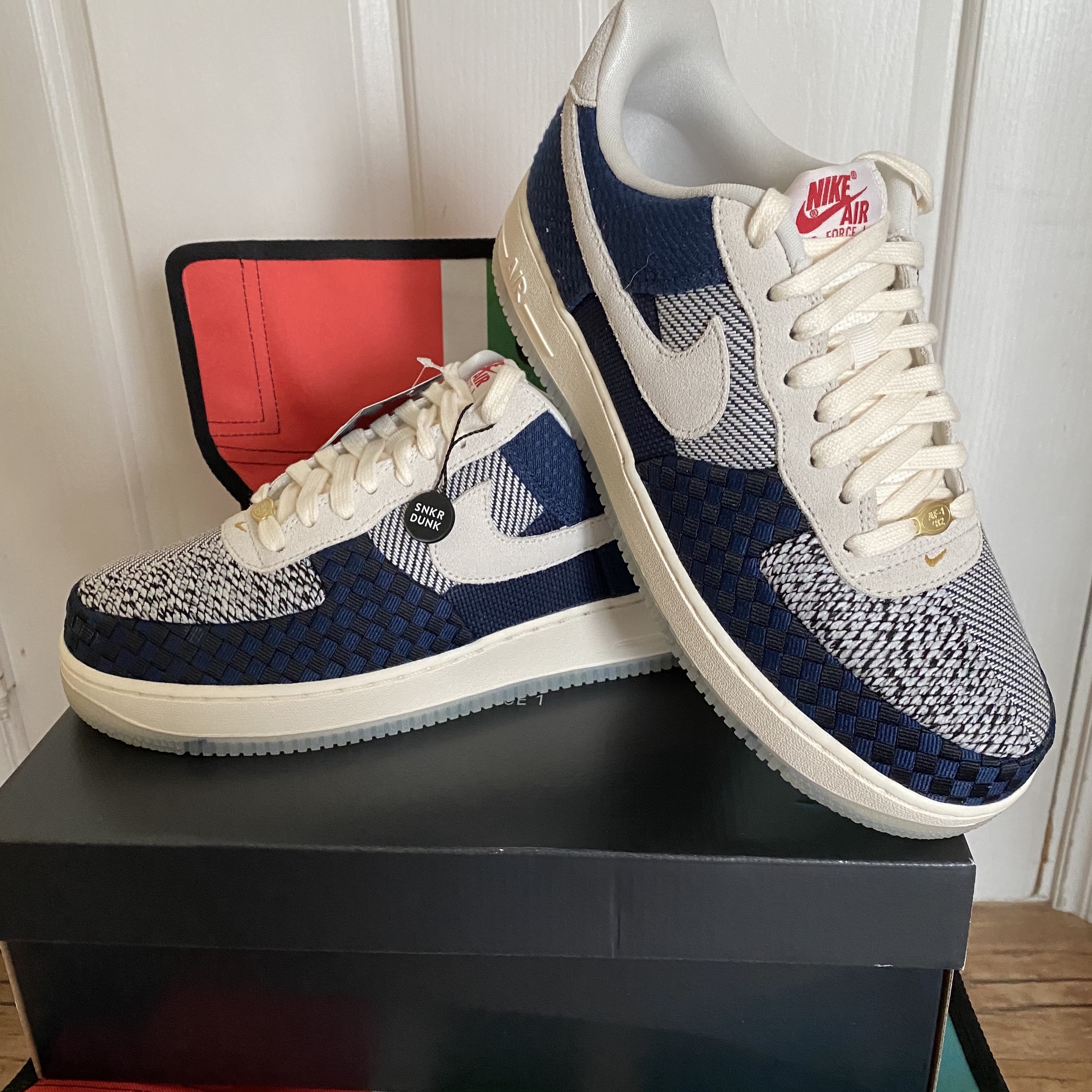 (W) Nike Air Force 1 '07 LV8 Sashiko 착용 스타일