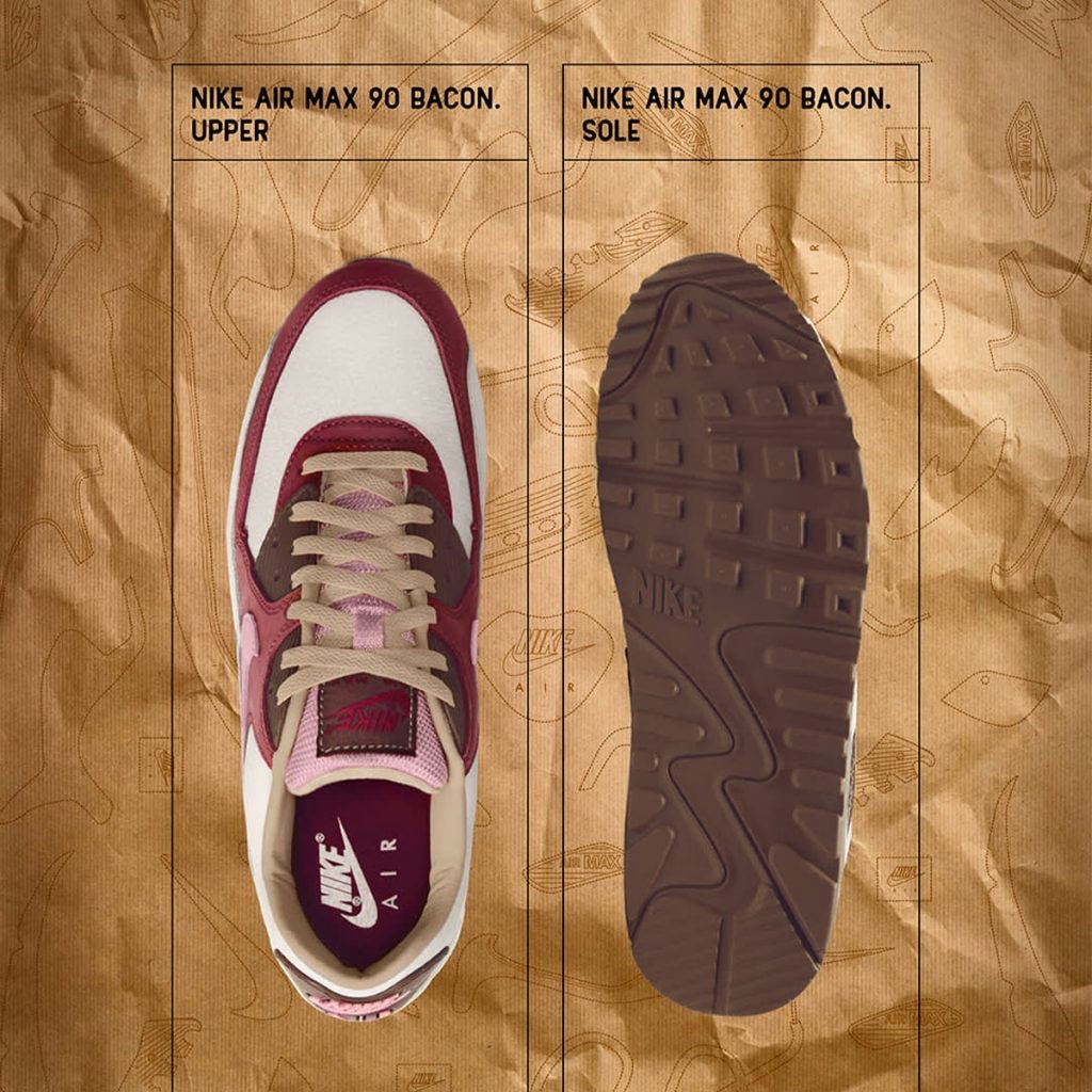 Nike Air Max 90 NRG Bacon, Nike x DQM Air Max 90 Bacon 착용 스타일 - 4