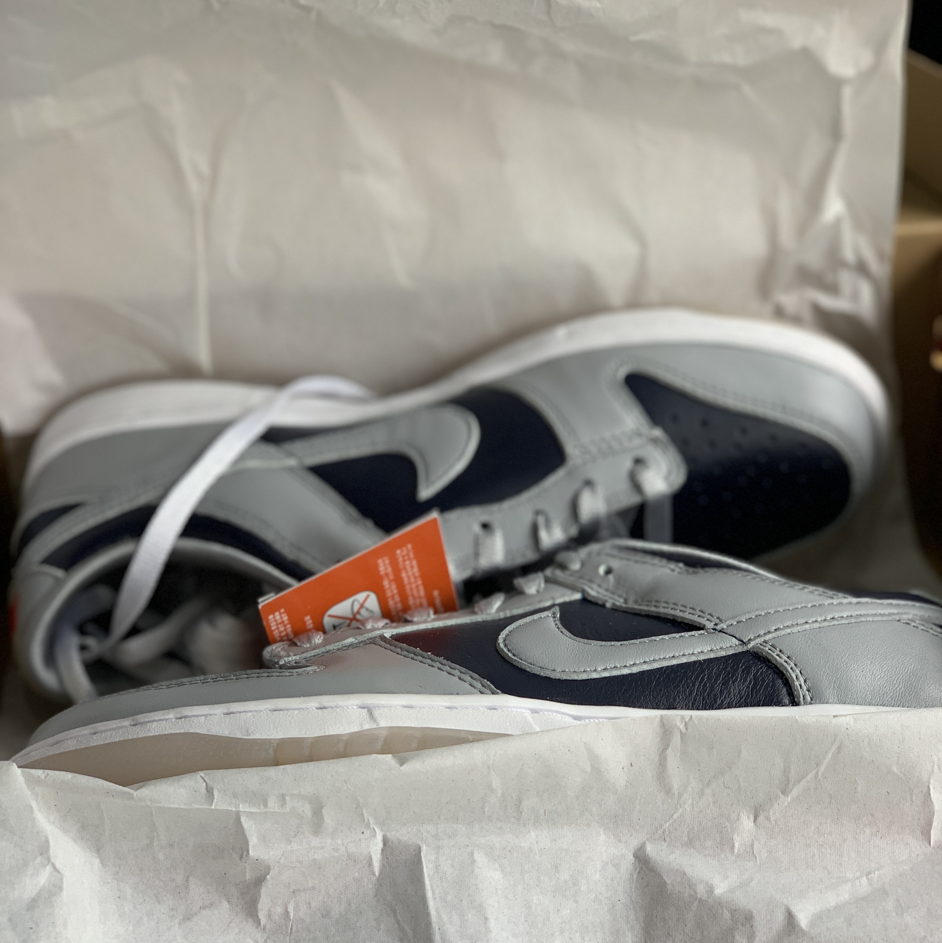 (W) Nike Dunk Low SP College Navy 착용 스타일