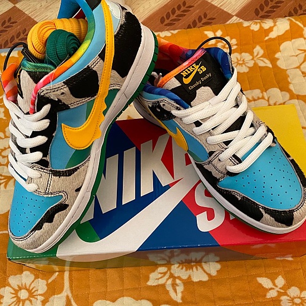 Nike x Ben & Jerry's SB Dunk Low Chunky Dunky 착용 스타일 - 1