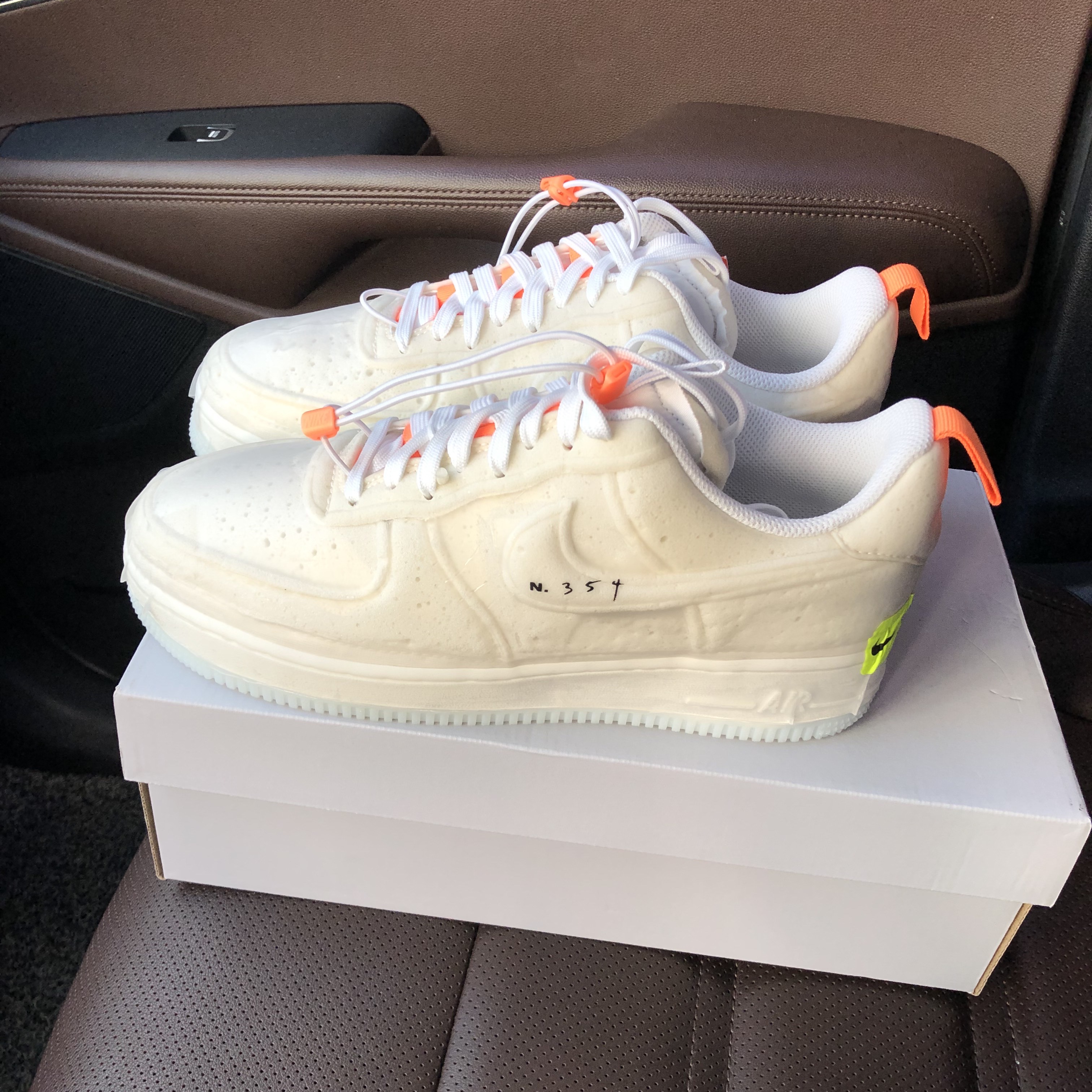 Nike Air Force 1 Experimental Sail 착용 스타일 - 1