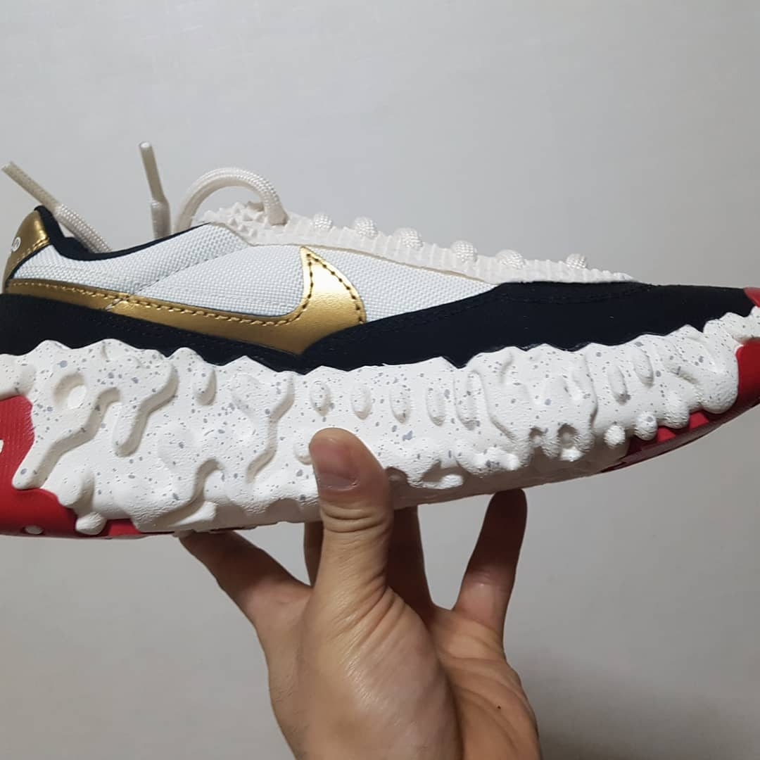 Nike x Undercover Overbreak Sail Gold 착용 스타일 - 3