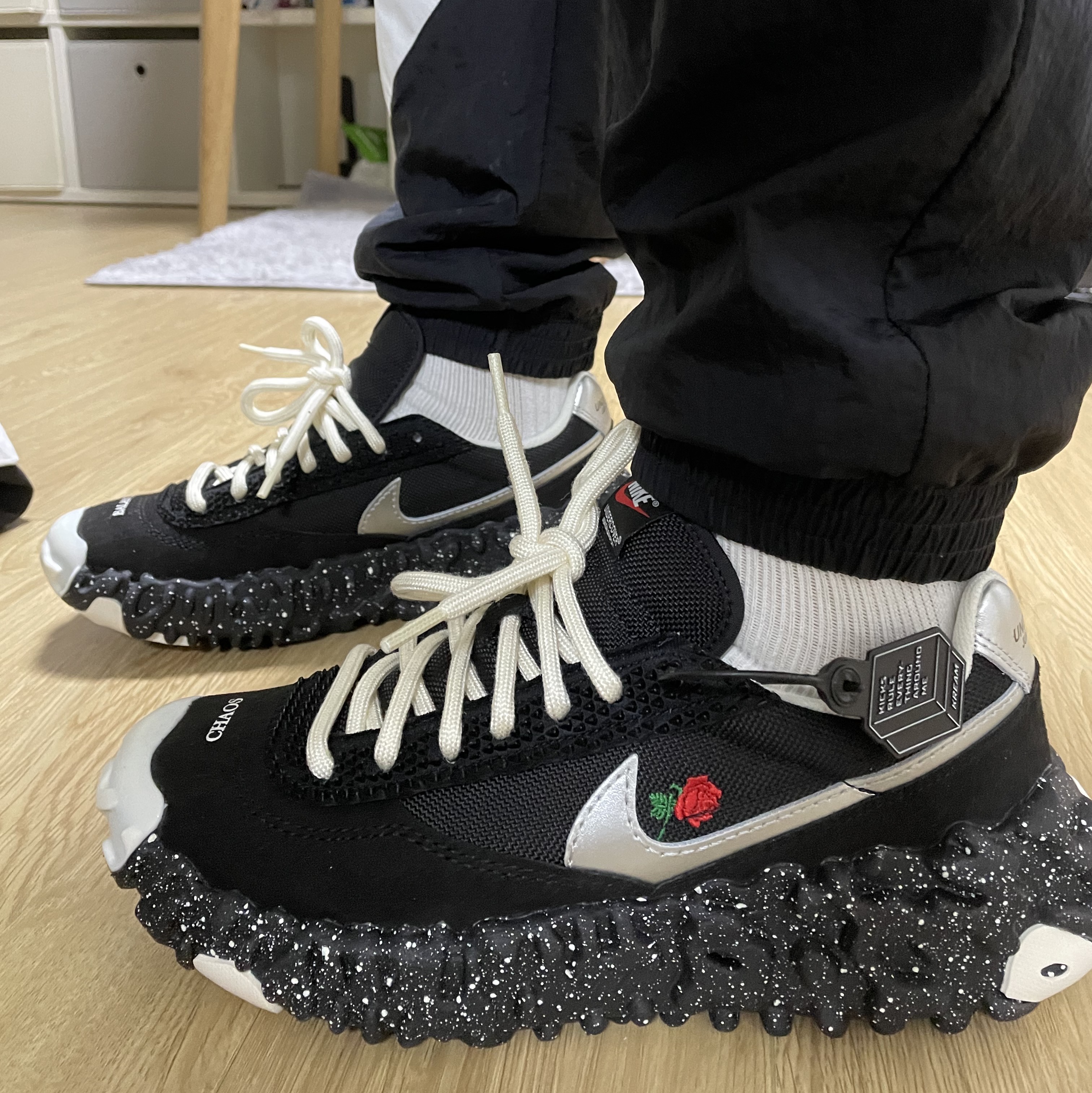 Nike x Undercover Overbreak SP Black 착용 스타일 - 1