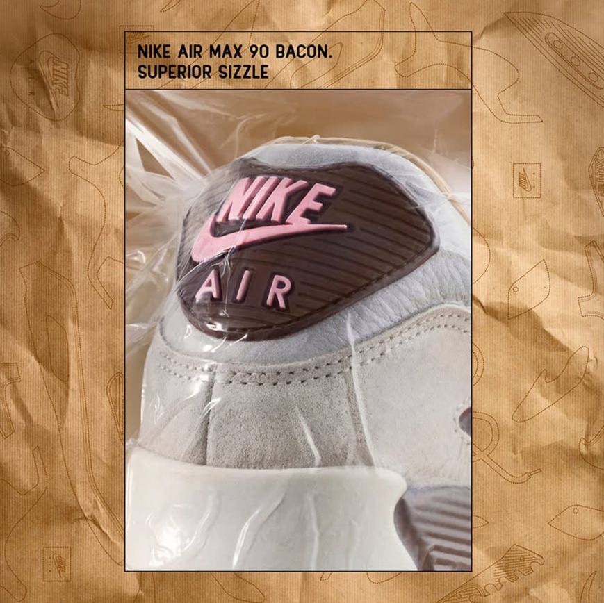 Nike Air Max 90 NRG Bacon, Nike x DQM Air Max 90 Bacon 착용 스타일 - 5
