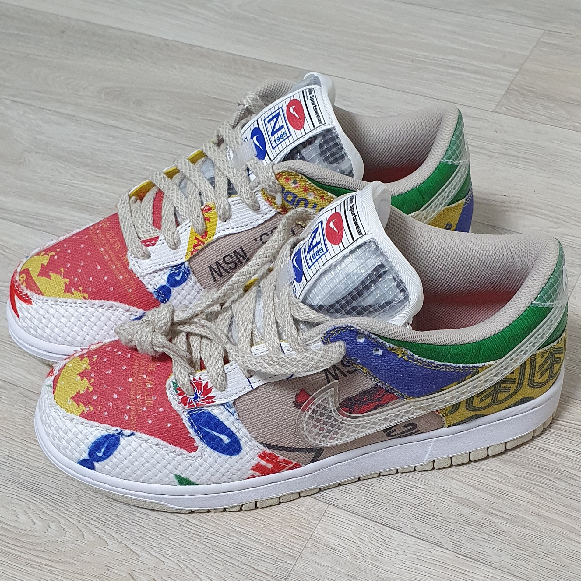 Nike Dunk Low SP City Market 착용 스타일