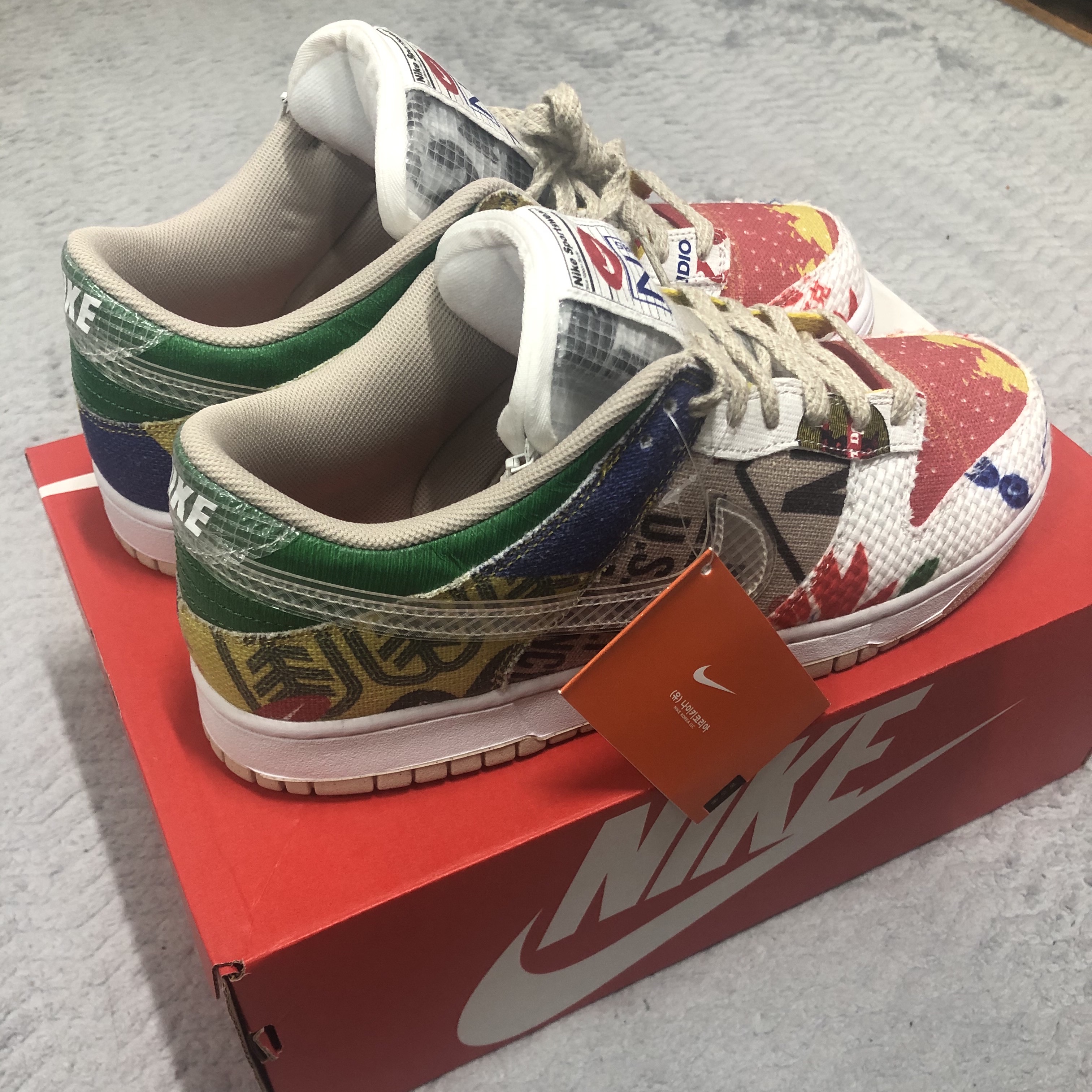 Nike Dunk Low SP City Market 착용 스타일 - 1