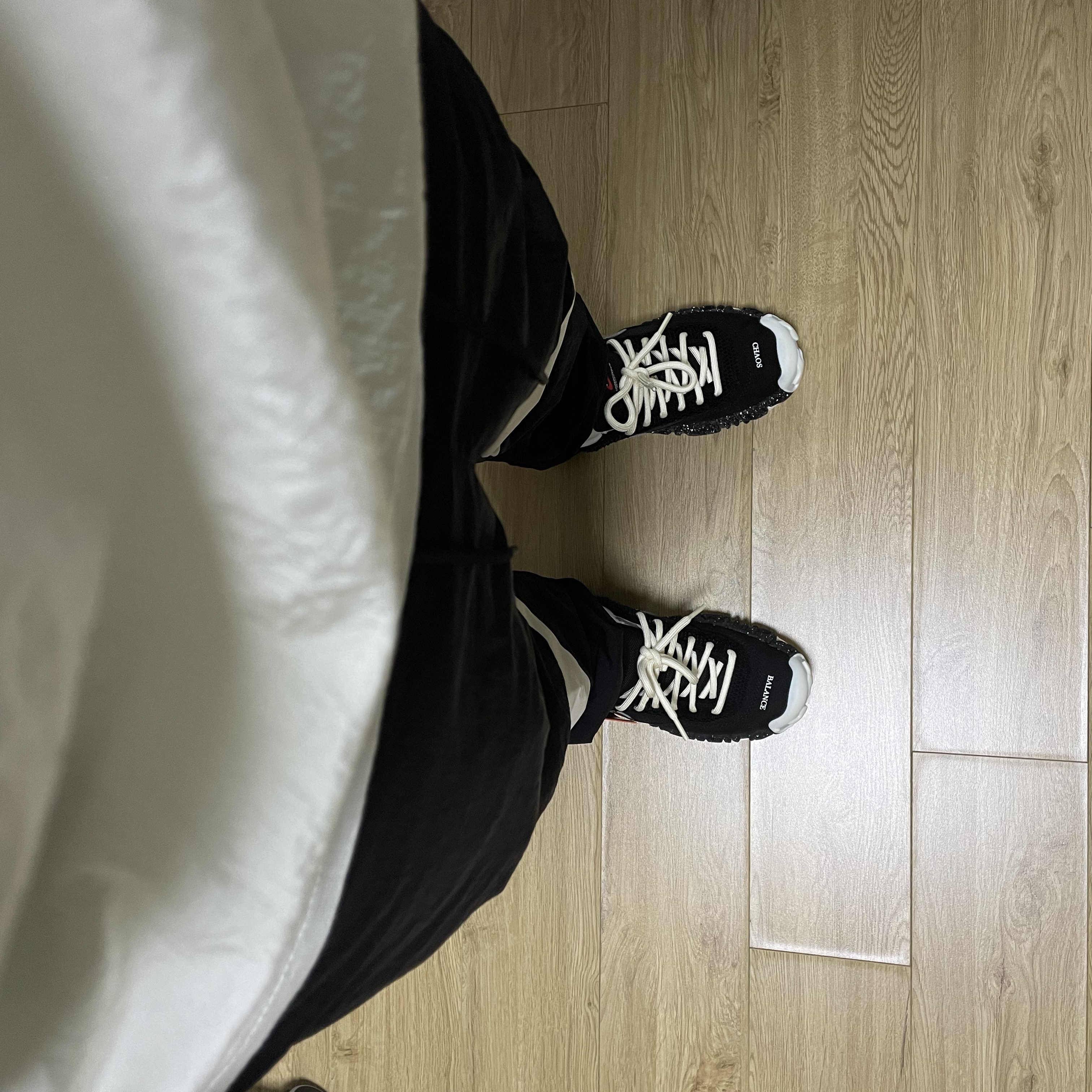 Nike x Undercover Overbreak SP Black 착용 스타일 - 3