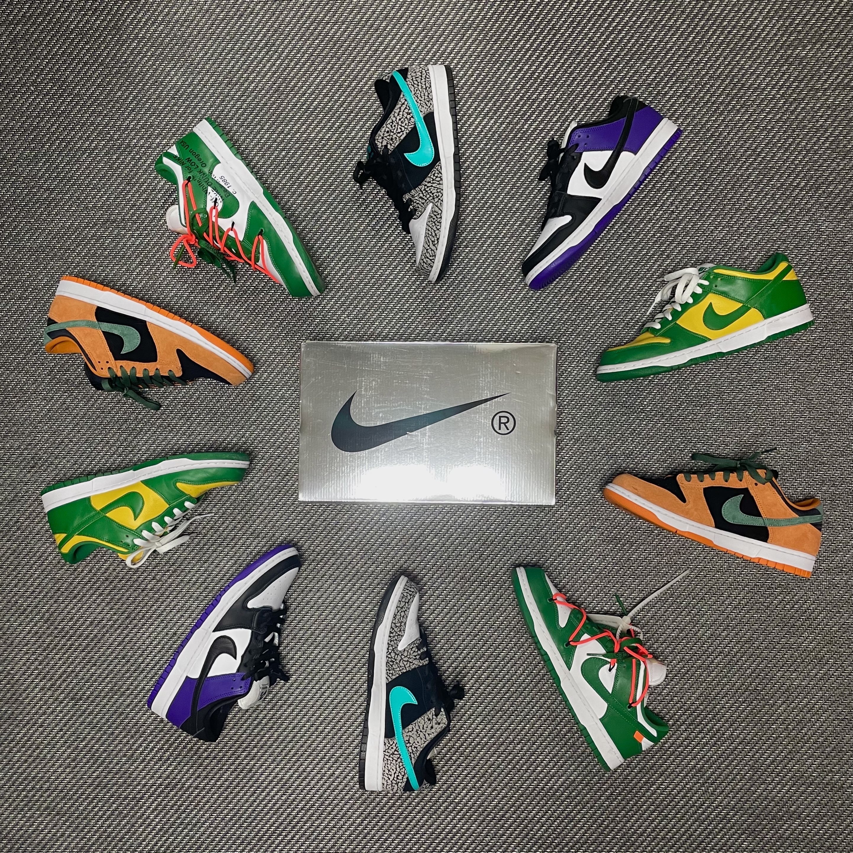 Nike Dunk Low SP Ceramic, Nike SB Dunk Low Pro Clear Jade 착용 스타일