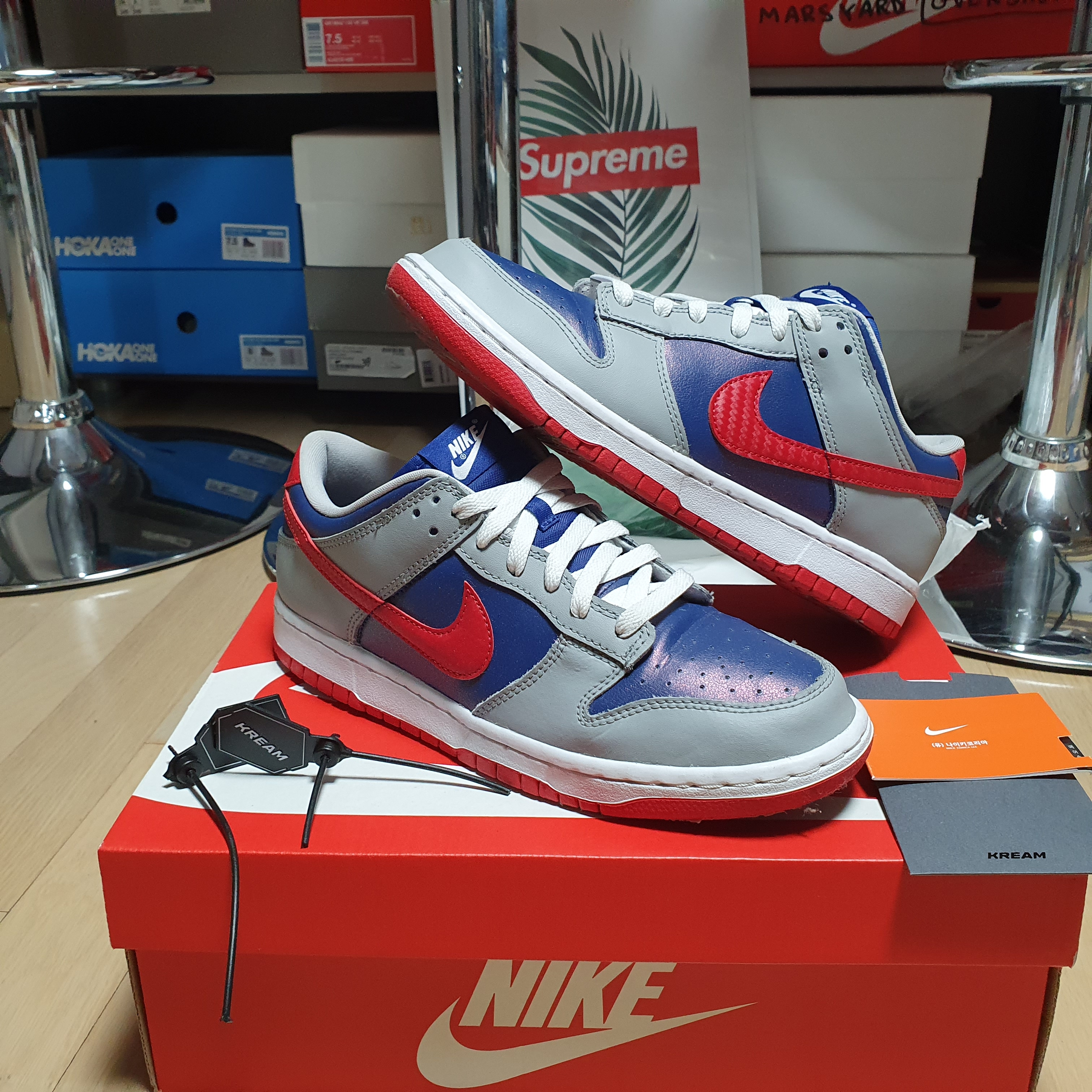 Nike Dunk Low SP Samba 2020 착용 스타일 - 1