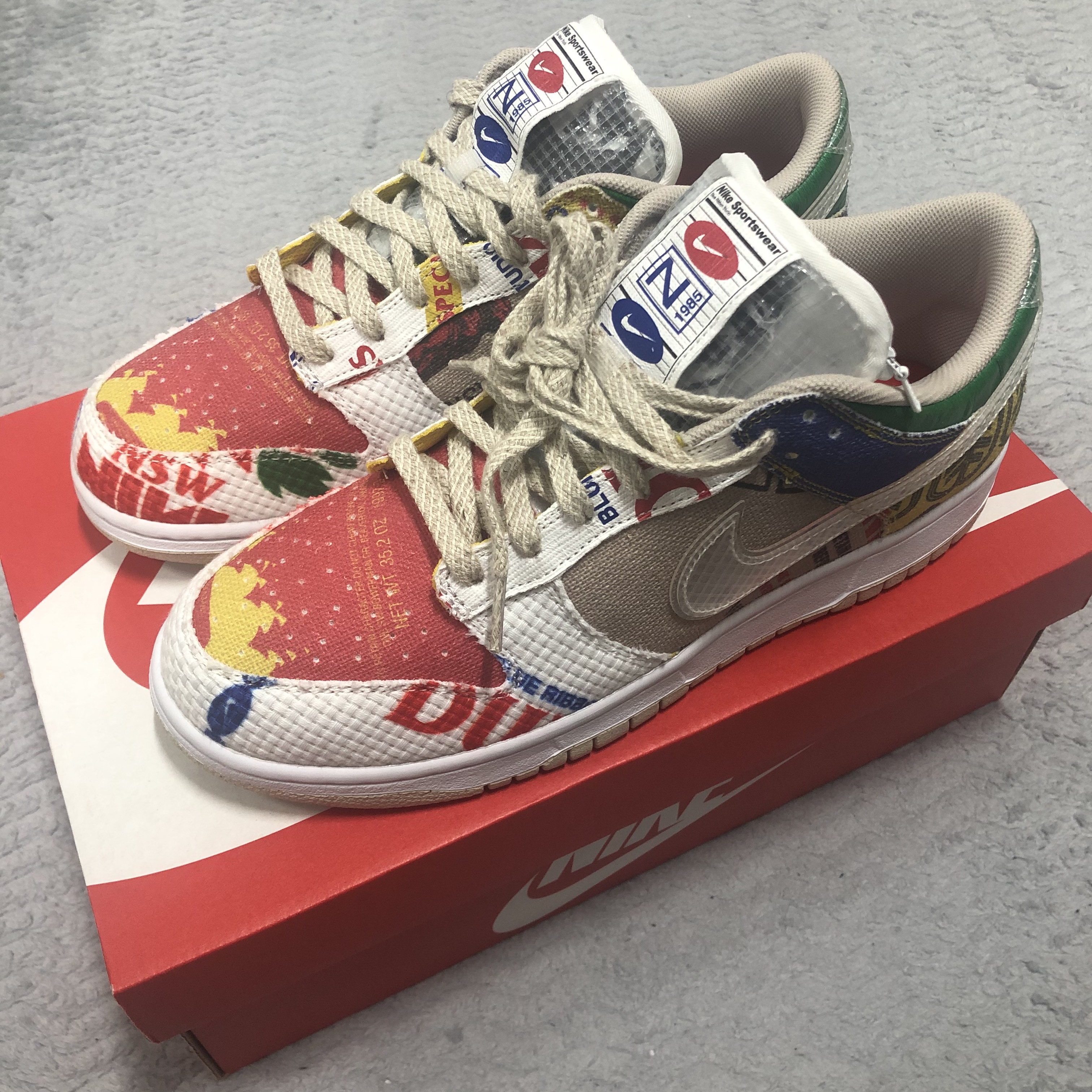 Nike Dunk Low SP City Market 착용 스타일 - 2