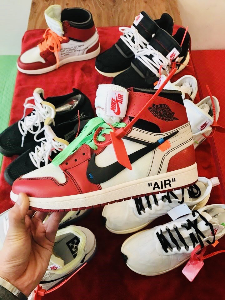 Jordan 1 x Off-White Retro High Chicago The Ten, Nike x Off-White Air Presto OG The Ten 착용 스타일 - 2